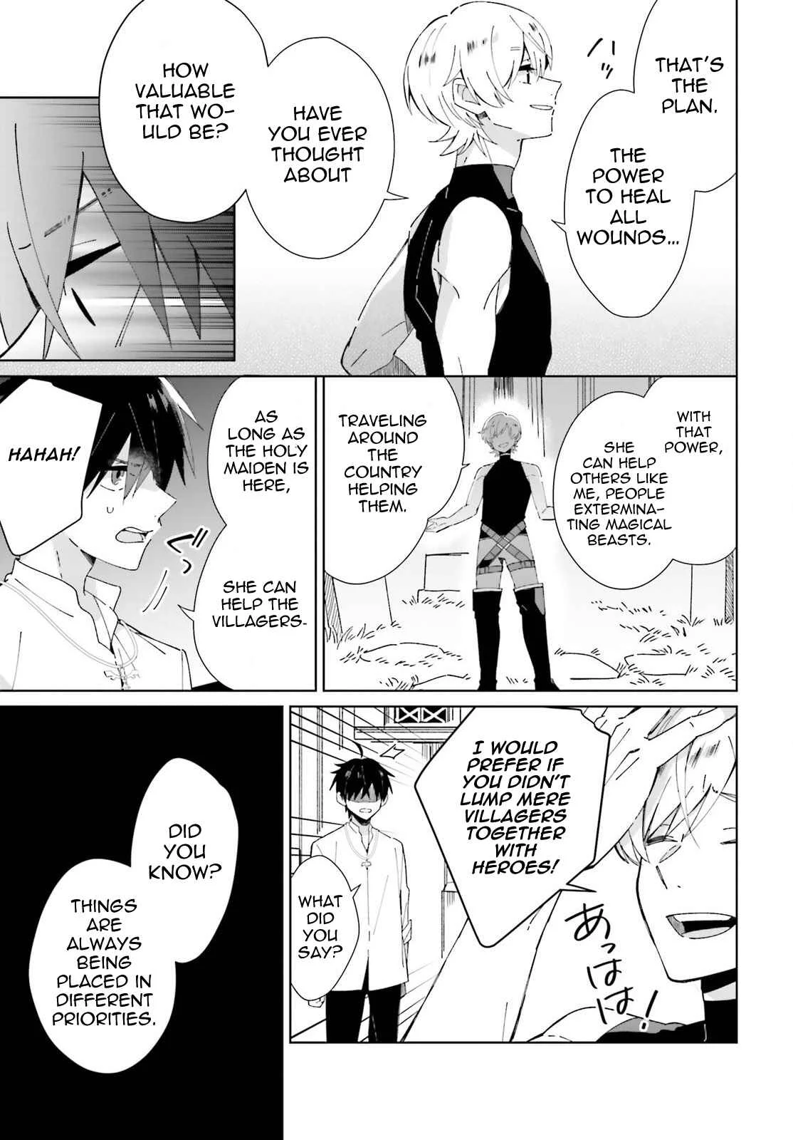 Seijo-sama wo Amayakashitai! Tadashi Yuusha, Omae wa Dame da Chapter 4 - Page 21
