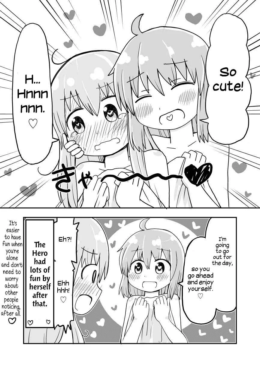 Seinaru Ken wo Nuitara Onna no Ko ni Natte Shimatta Yuusha no Manga Chapter 3: A Manga About a Boy Checking out His Body After Becoming a Girl - Page 4