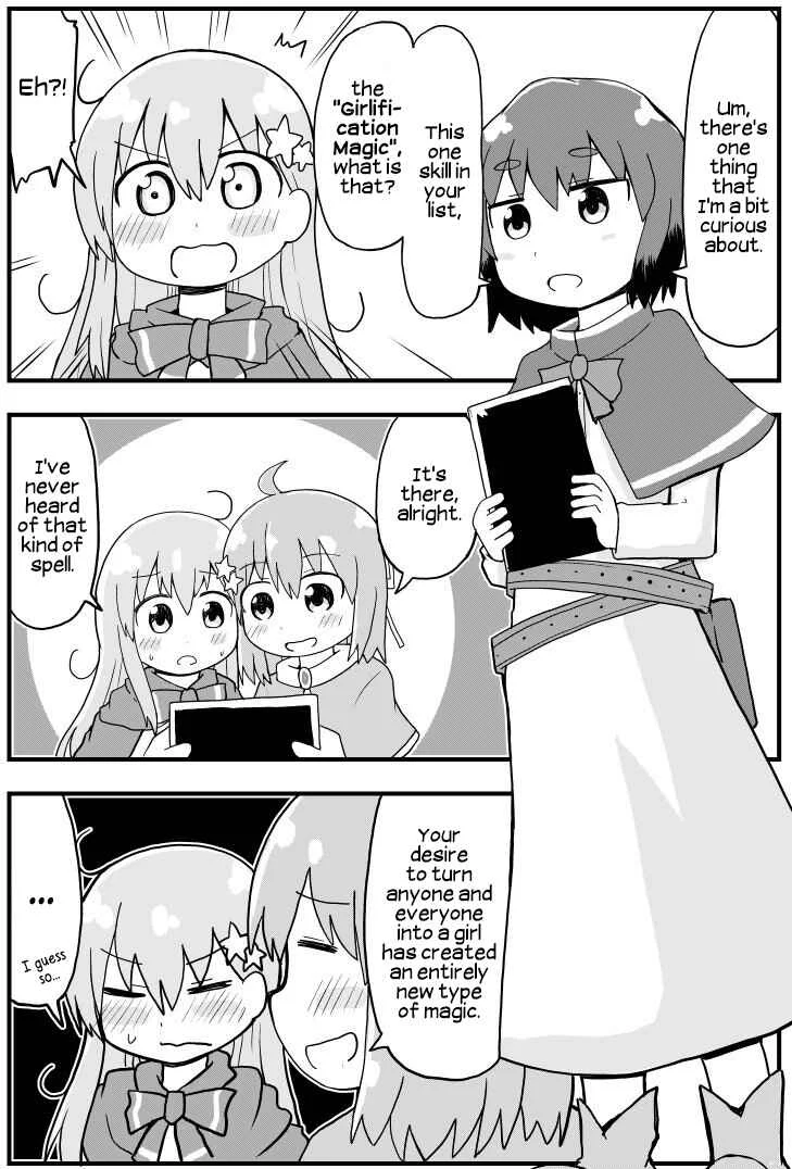 Seinaru Ken wo Nuitara Onna no Ko ni Natte Shimatta Yuusha no Manga Chapter 5: A Manga About a Guy who was Turned into a Girl Turning a Guy who Looks Like a Girl into a Girl Using Magic - Page 1