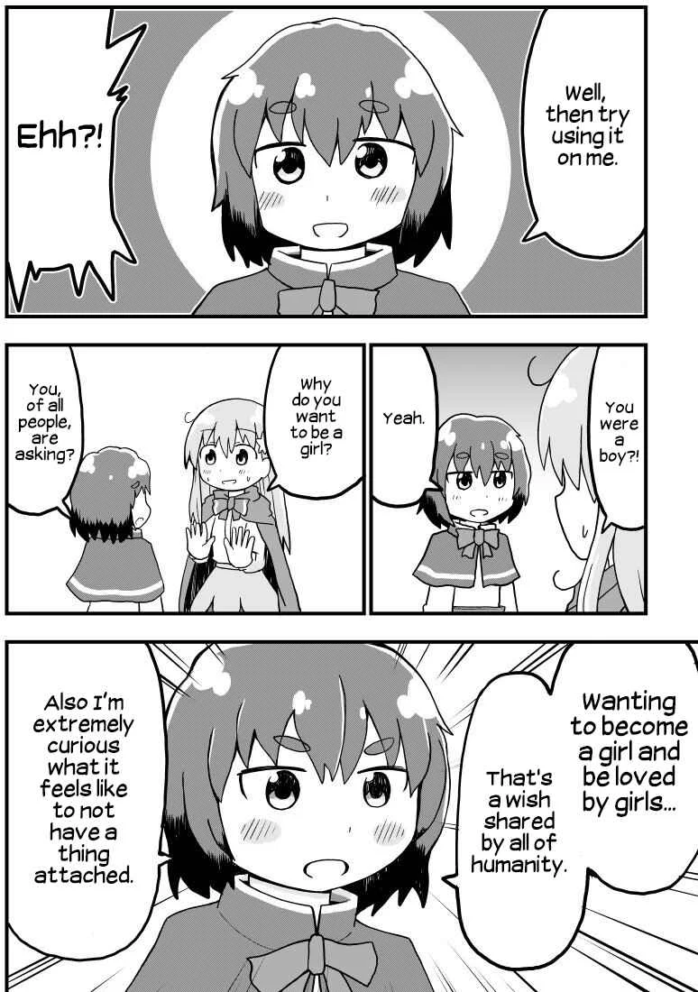 Seinaru Ken wo Nuitara Onna no Ko ni Natte Shimatta Yuusha no Manga Chapter 5: A Manga About a Guy who was Turned into a Girl Turning a Guy who Looks Like a Girl into a Girl Using Magic - Page 2