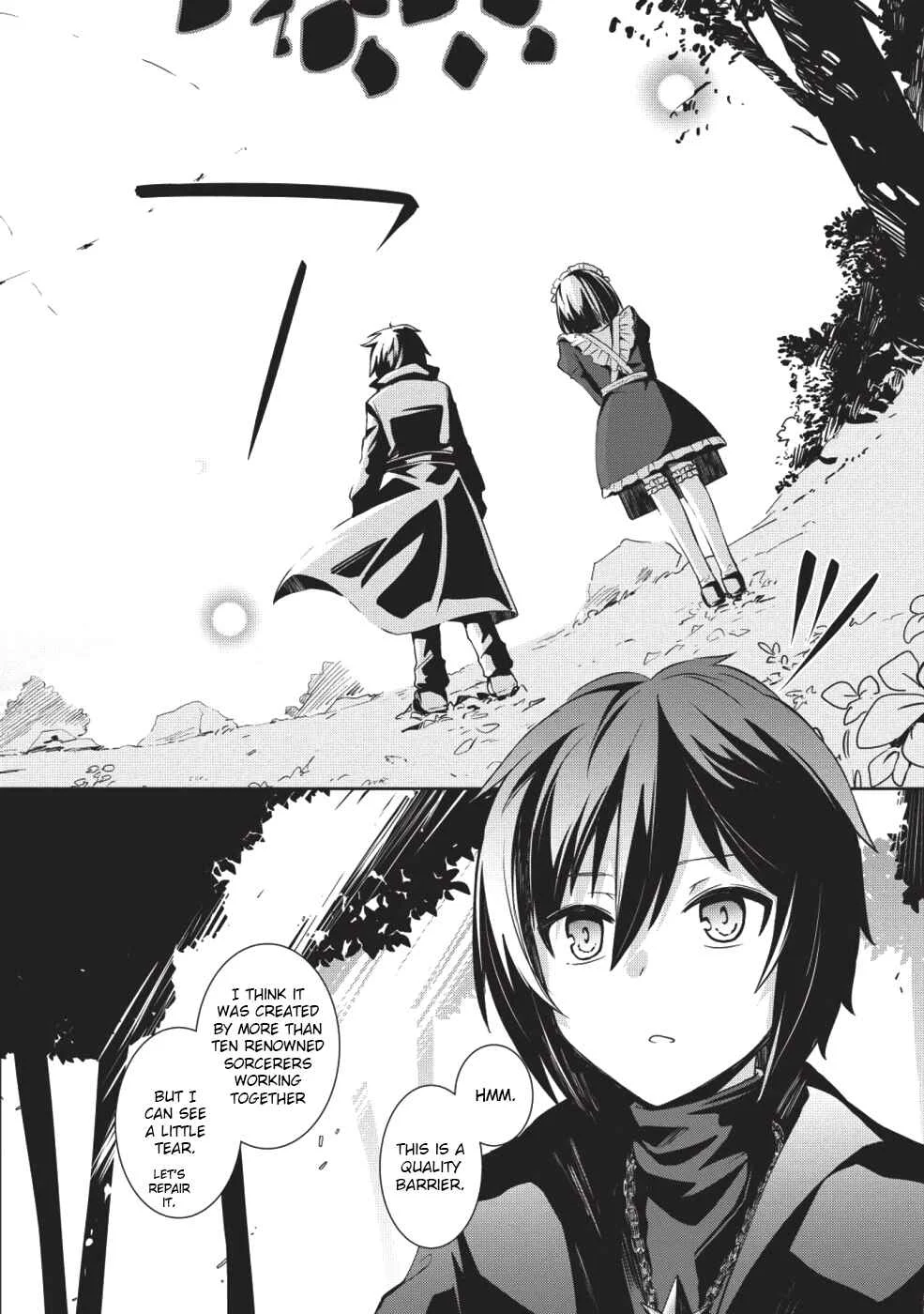 Seinaru Kishi no Ankokudou Chapter 1 - Page 23