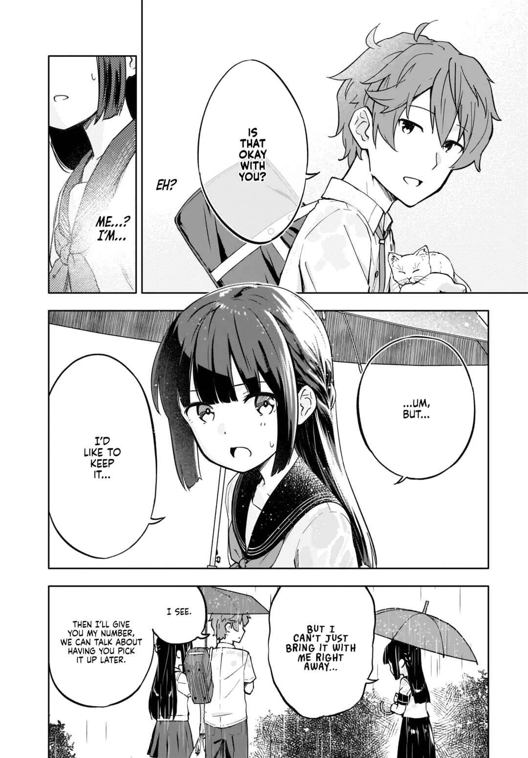 Seishun Buta Yarou wa Yumemiru Shoujo no Yume wo Minai Chapter 1 - Page 11