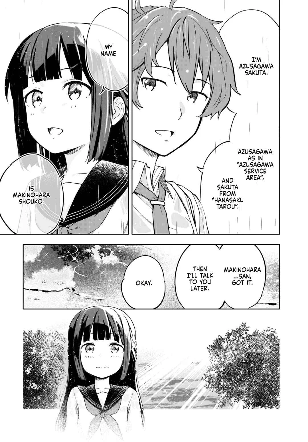 Seishun Buta Yarou wa Yumemiru Shoujo no Yume wo Minai Chapter 1 - Page 12