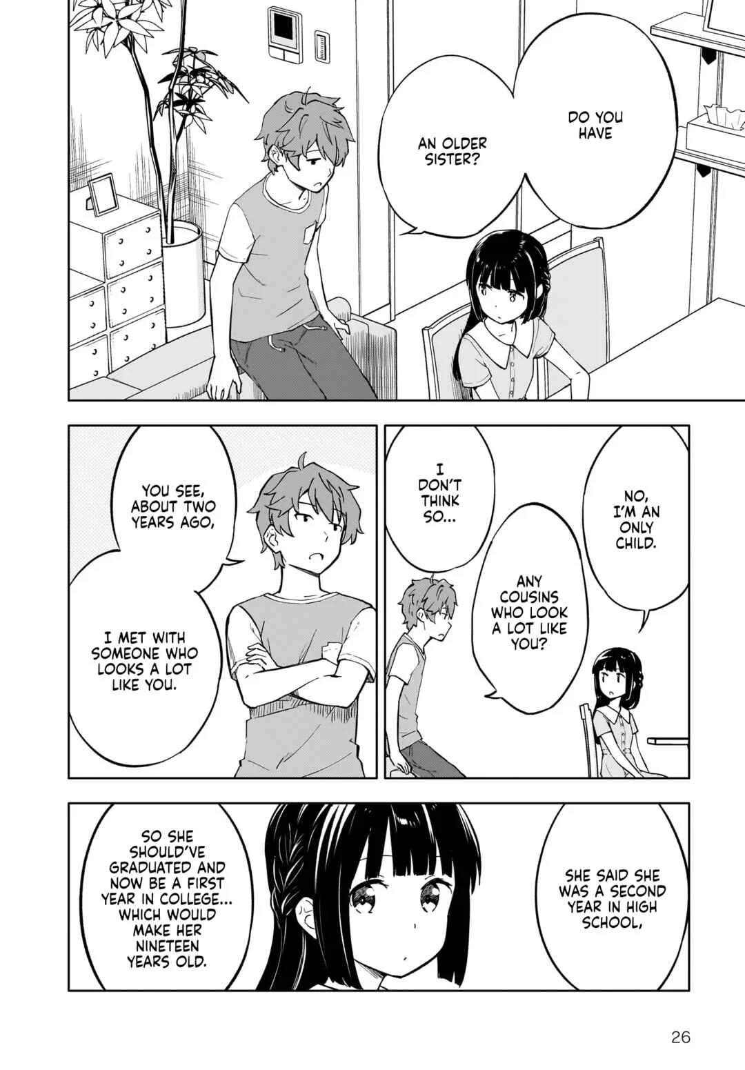 Seishun Buta Yarou wa Yumemiru Shoujo no Yume wo Minai Chapter 1 - Page 25