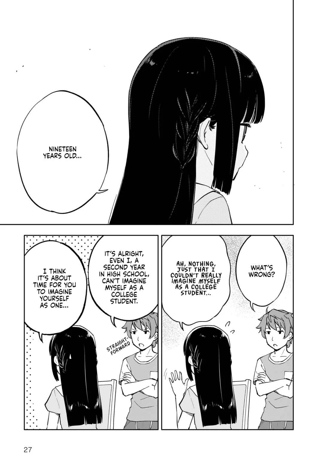 Seishun Buta Yarou wa Yumemiru Shoujo no Yume wo Minai Chapter 1 - Page 26