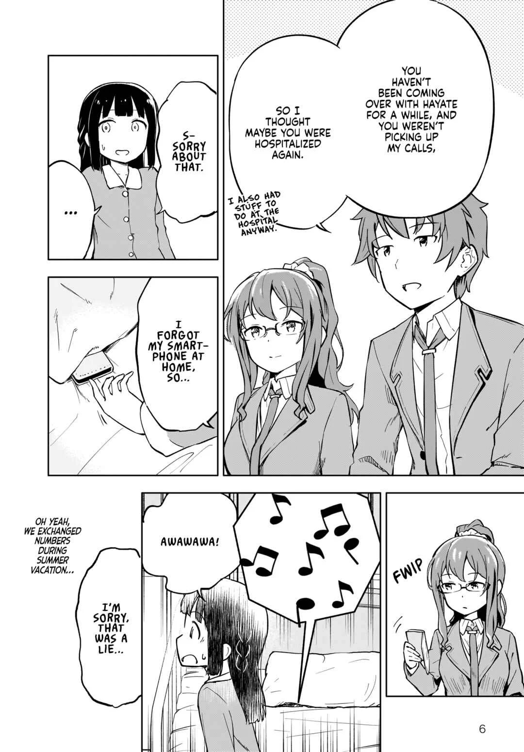 Seishun Buta Yarou wa Yumemiru Shoujo no Yume wo Minai Chapter 2 - Page 6