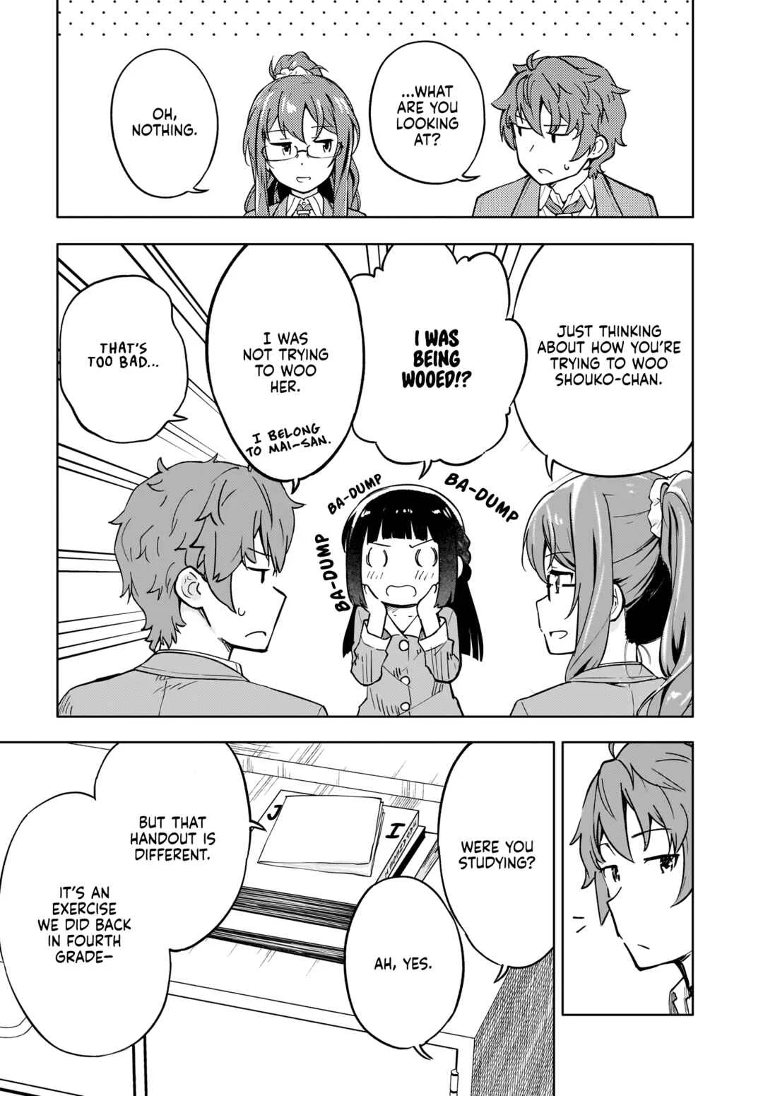 Seishun Buta Yarou wa Yumemiru Shoujo no Yume wo Minai Chapter 2 - Page 11