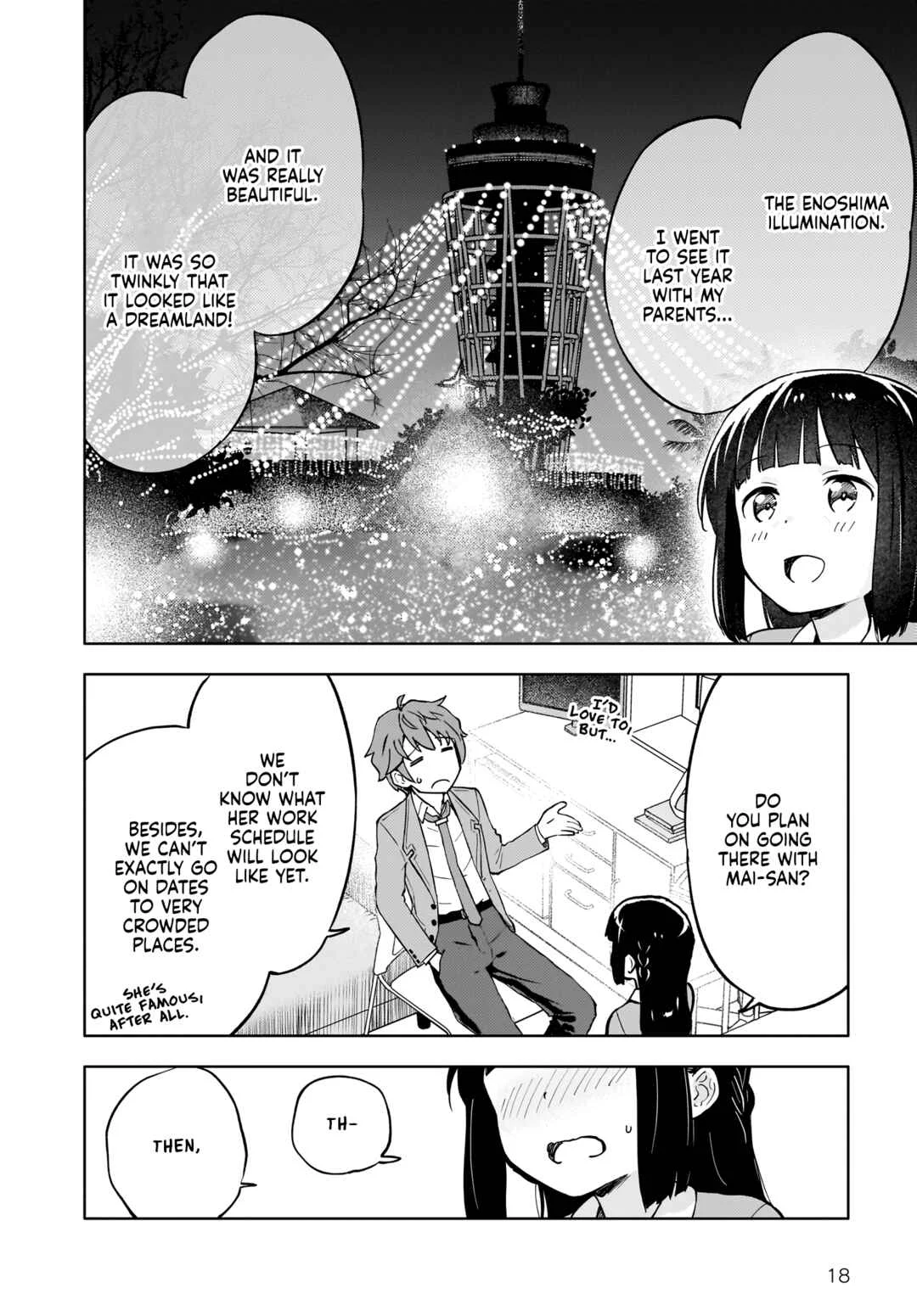 Seishun Buta Yarou wa Yumemiru Shoujo no Yume wo Minai Chapter 2 - Page 18