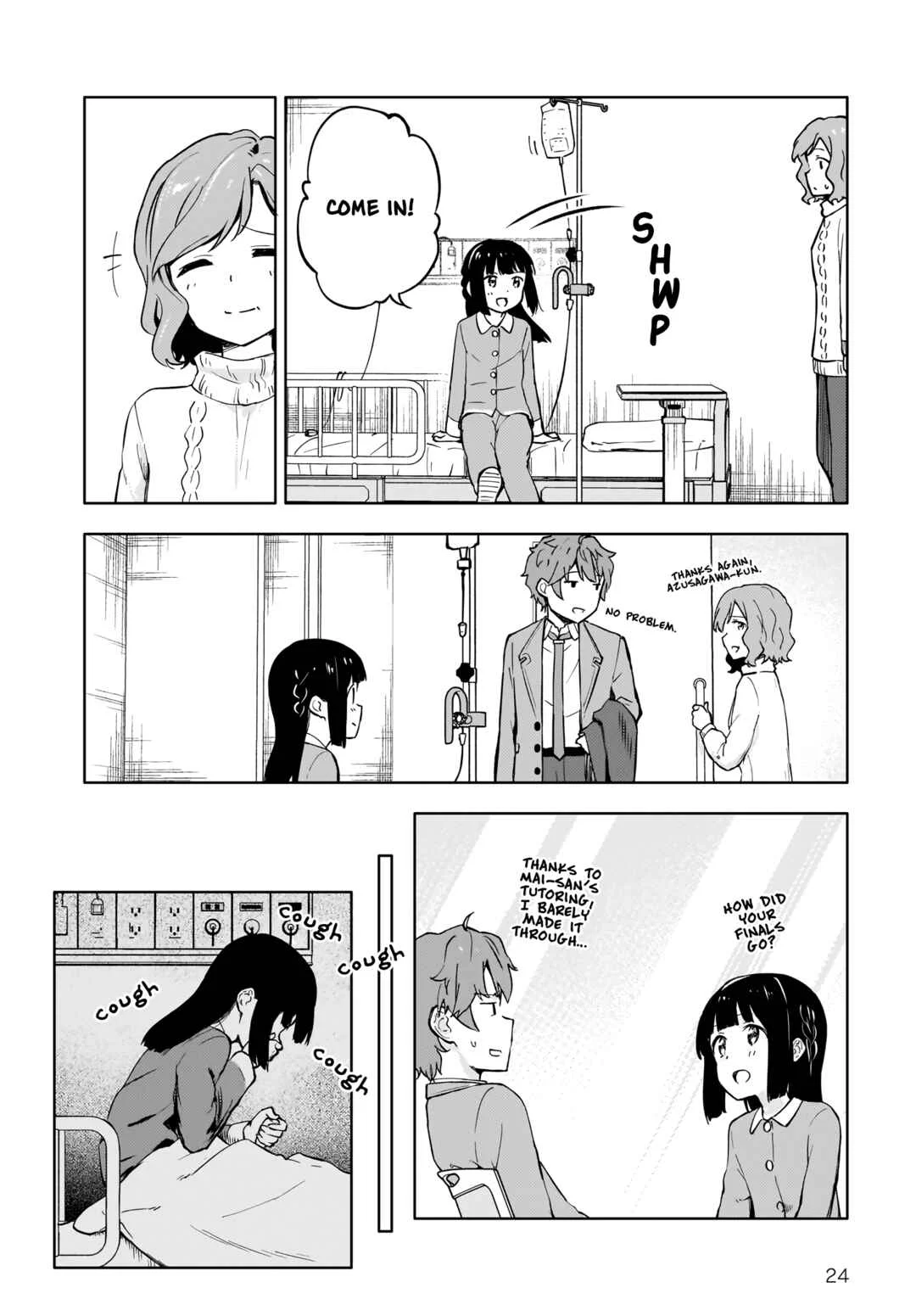Seishun Buta Yarou wa Yumemiru Shoujo no Yume wo Minai Chapter 2 - Page 24