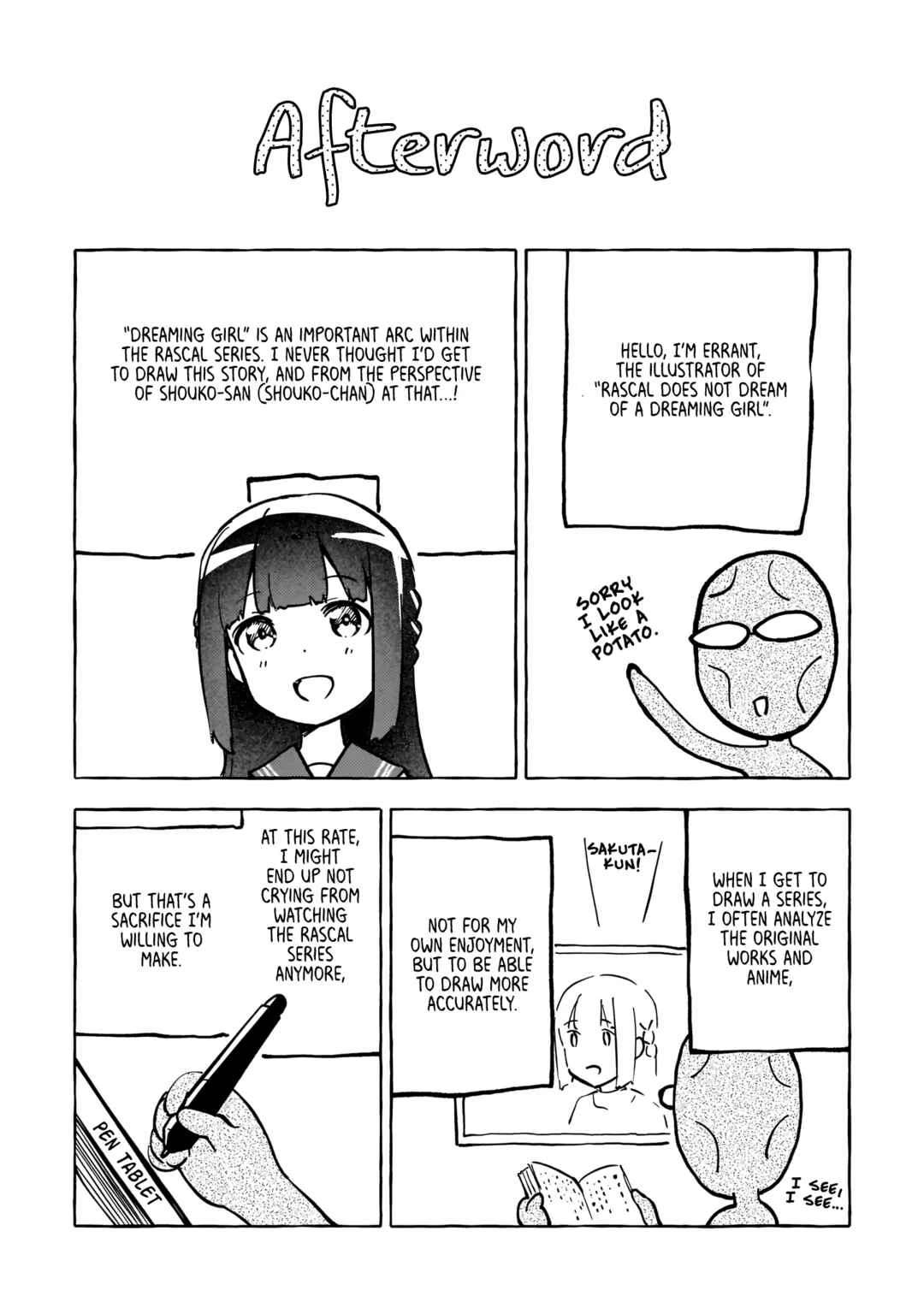 Seishun Buta Yarou wa Yumemiru Shoujo no Yume wo Minai Chapter 4.5 - Page 8