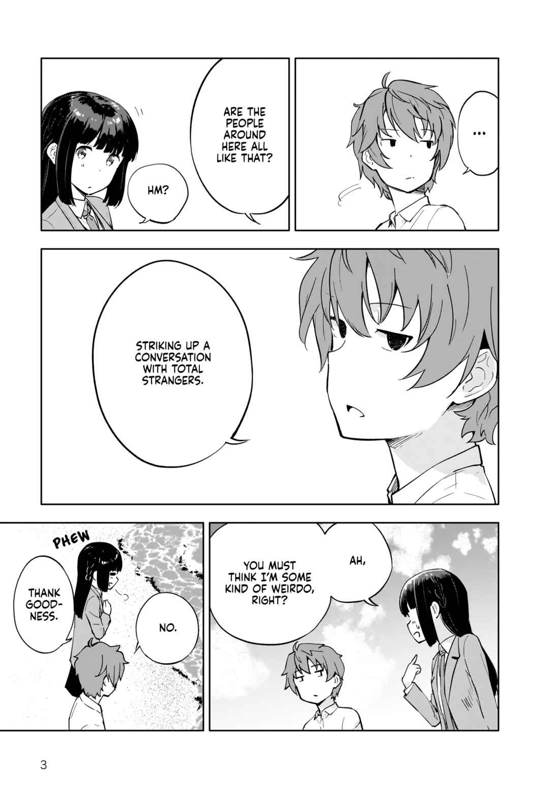 Seishun Buta Yarou wa Yumemiru Shoujo no Yume wo Minai Chapter 4 - Page 3