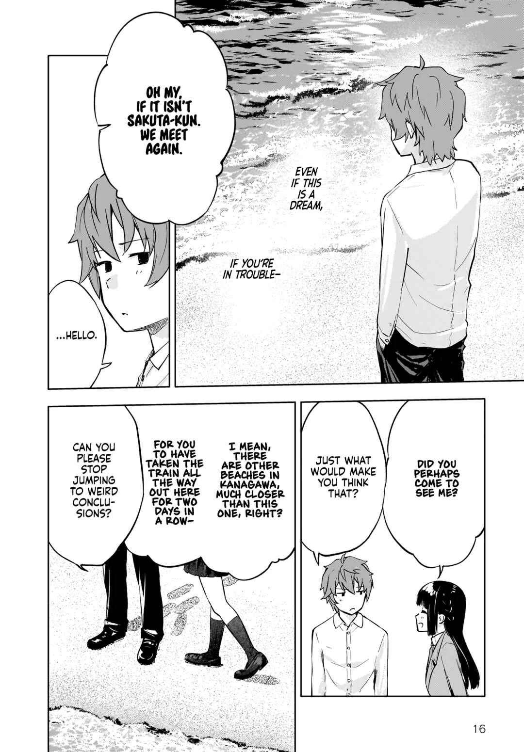 Seishun Buta Yarou wa Yumemiru Shoujo no Yume wo Minai Chapter 4 - Page 16