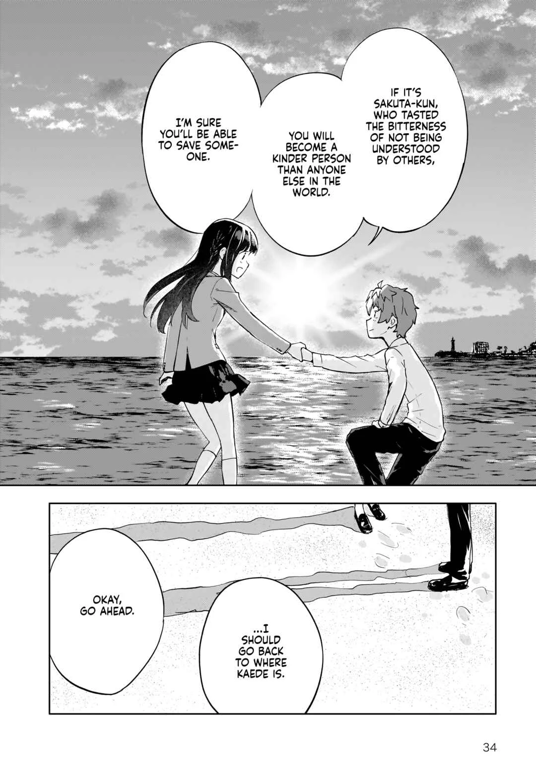 Seishun Buta Yarou wa Yumemiru Shoujo no Yume wo Minai Chapter 4 - Page 34
