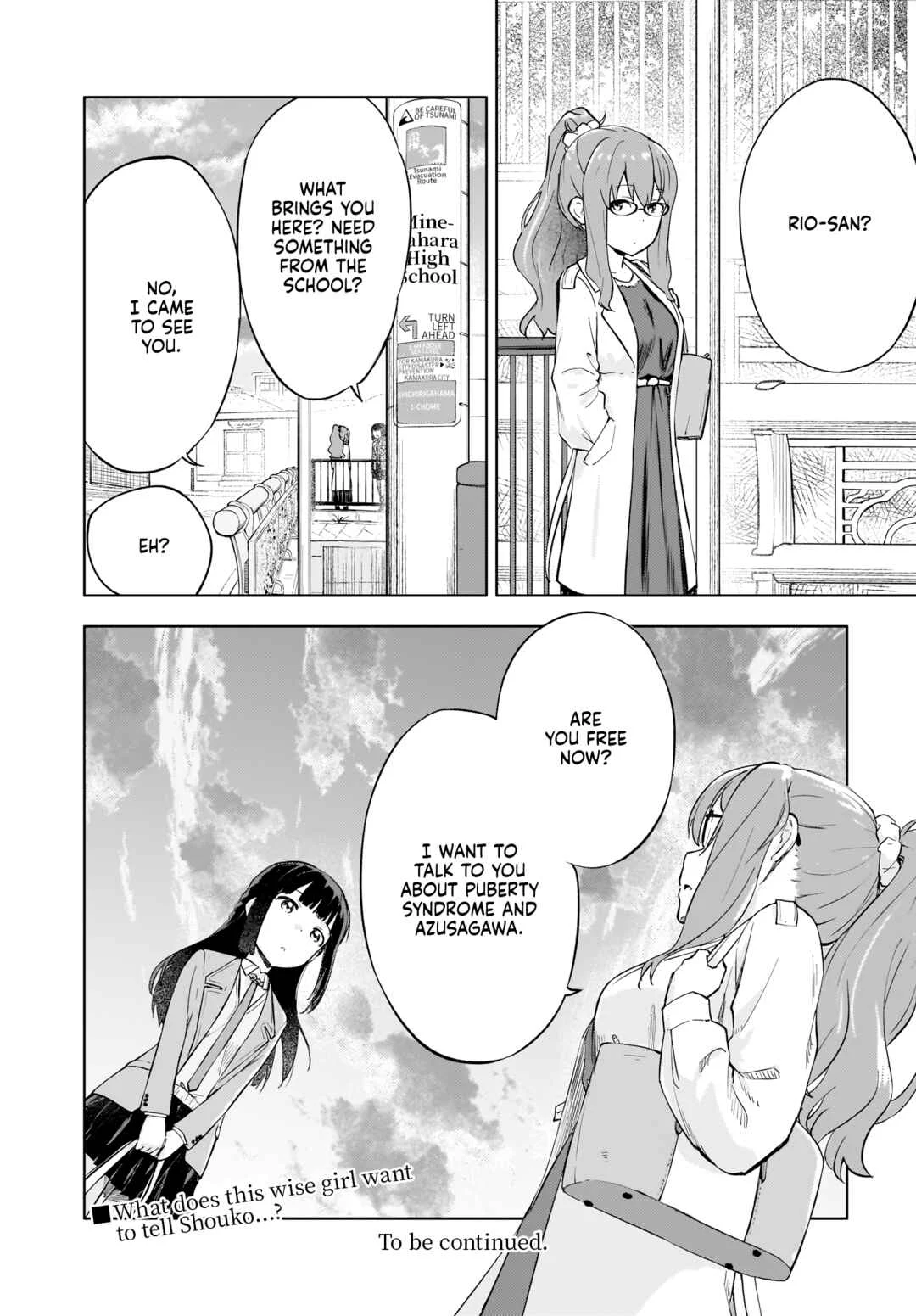 Seishun Buta Yarou wa Yumemiru Shoujo no Yume wo Minai Chapter 4 - Page 36