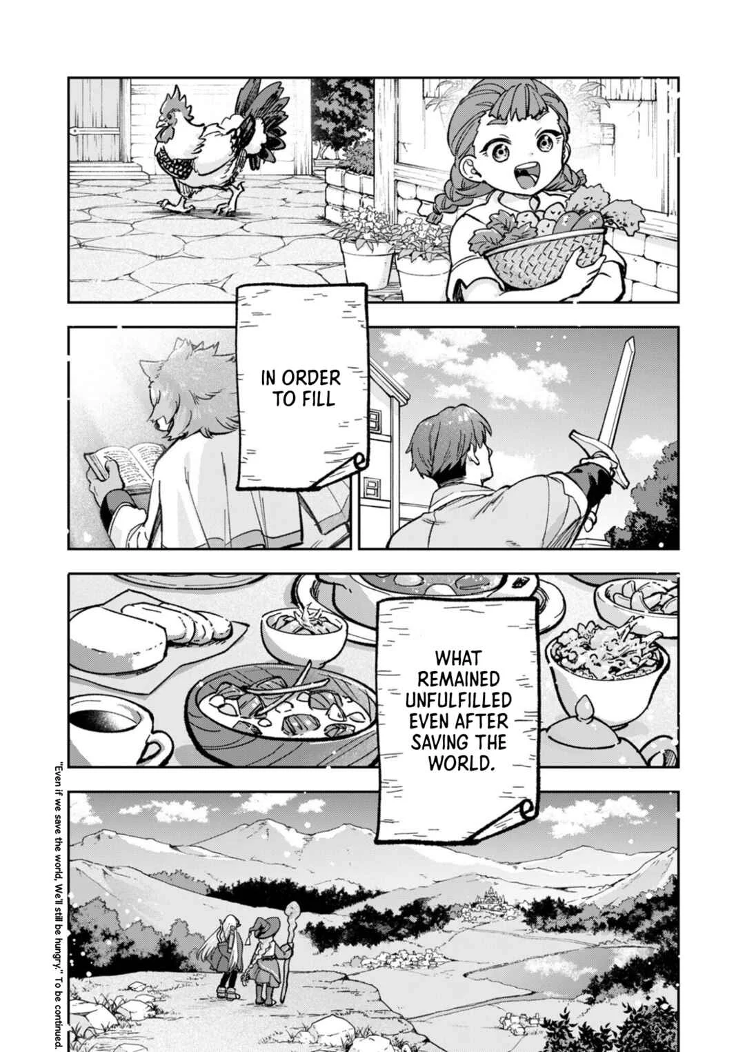 Sekai o Sukutte mo Onaka wa Suku kara Chapter 1 - Page 33