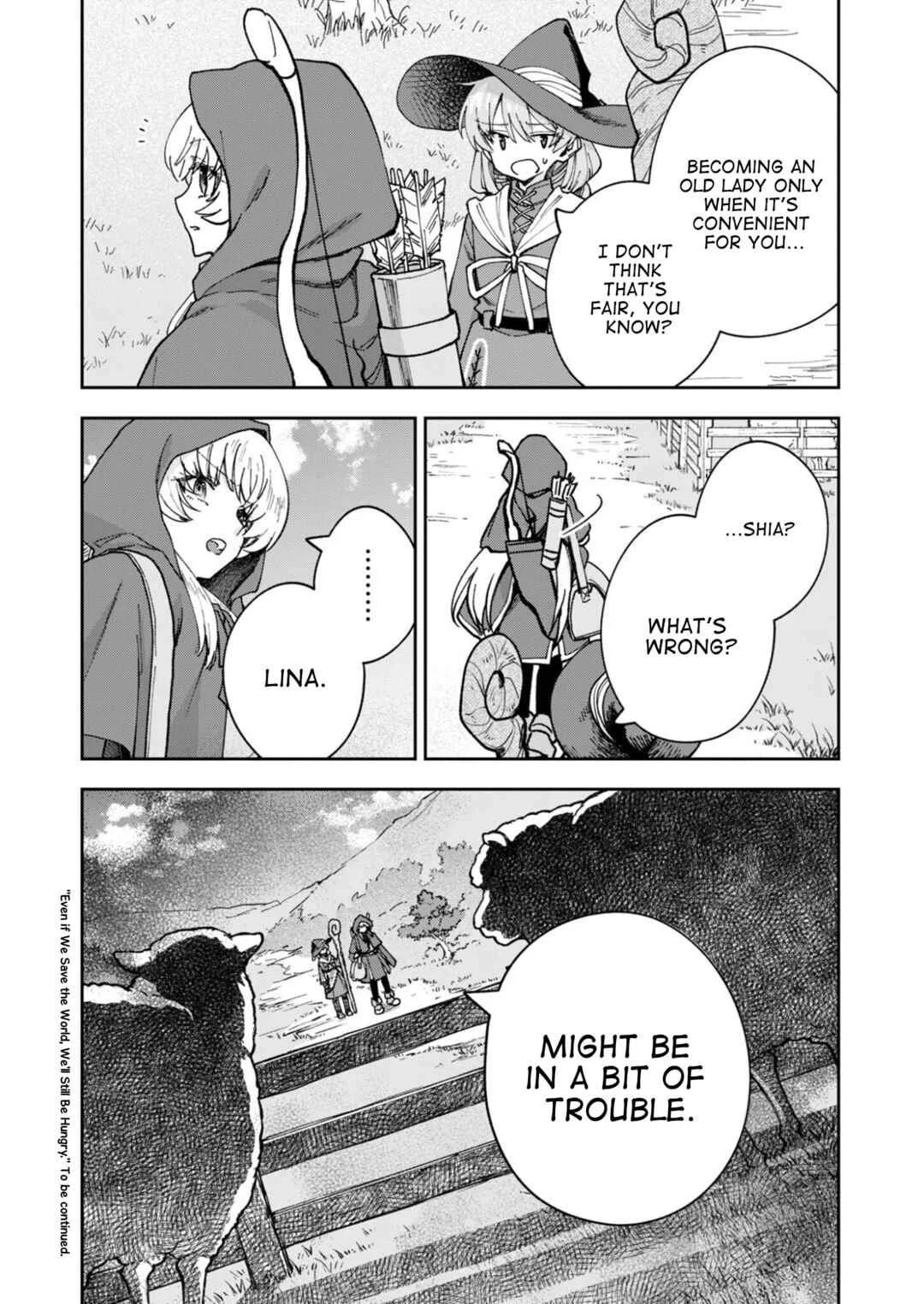 Sekai o Sukutte mo Onaka wa Suku kara Chapter 2 - Page 34