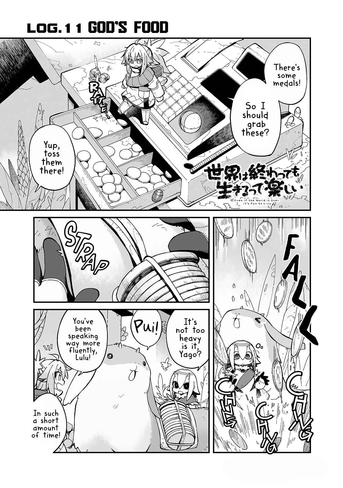 Sekai wa Owattemo Ikirutte Tanoshii Chapter 11: God's Food - Page 1