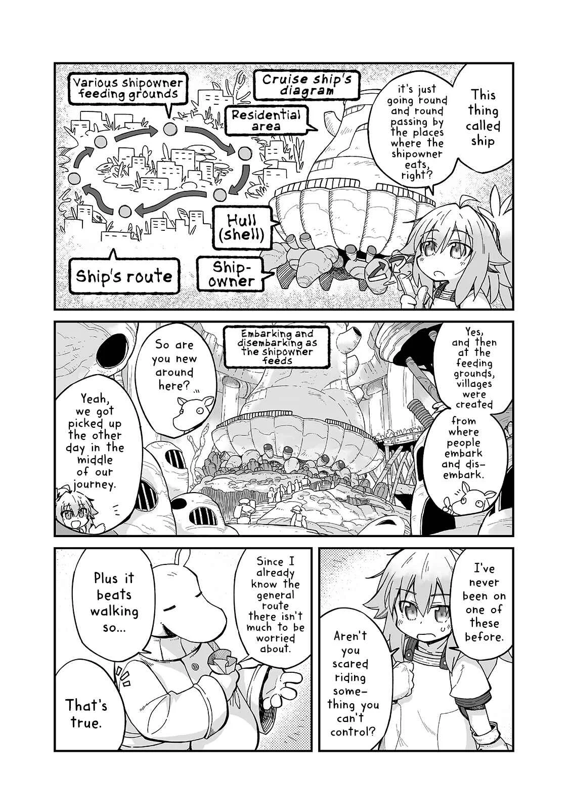 Sekai wa Owattemo Ikirutte Tanoshii Chapter 15: The Ship and the People - Page 6