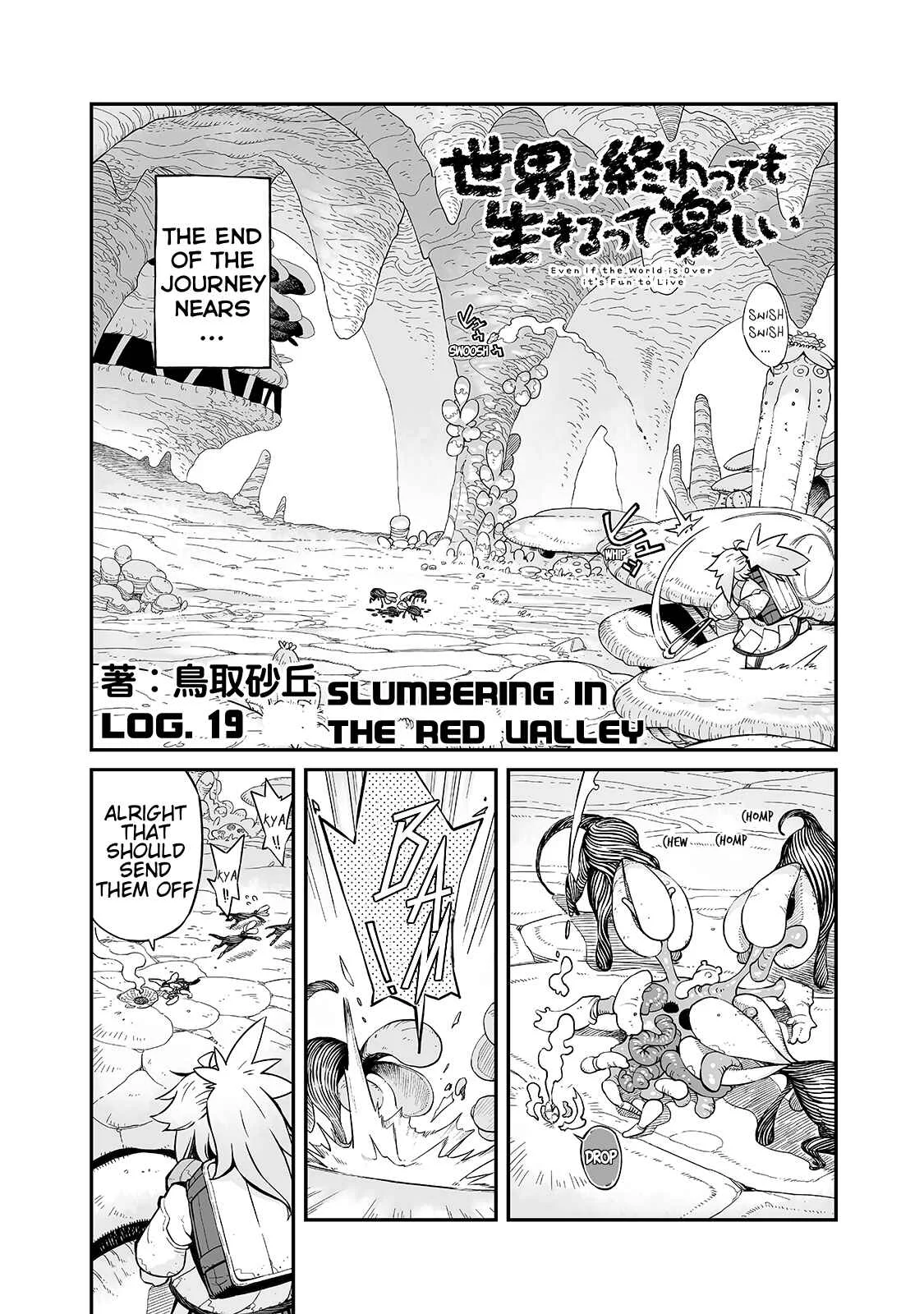 Sekai wa Owattemo Ikirutte Tanoshii Chapter 19: Slumbering in the Red Valley - Page 2