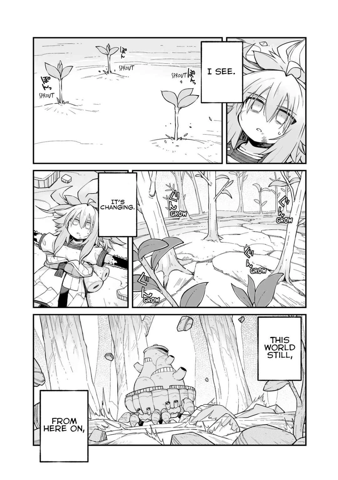 Sekai wa Owattemo Ikirutte Tanoshii Chapter 28.1: World Is Beginning - Page 8