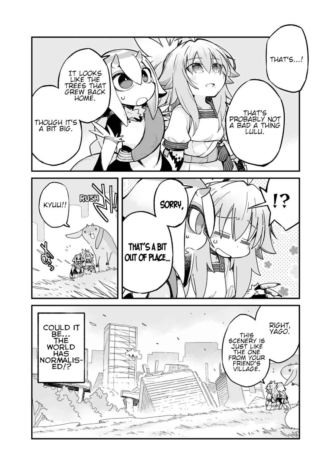 Sekai wa Owattemo Ikirutte Tanoshii Chapter 28.2: World Is Beginning - Page 1