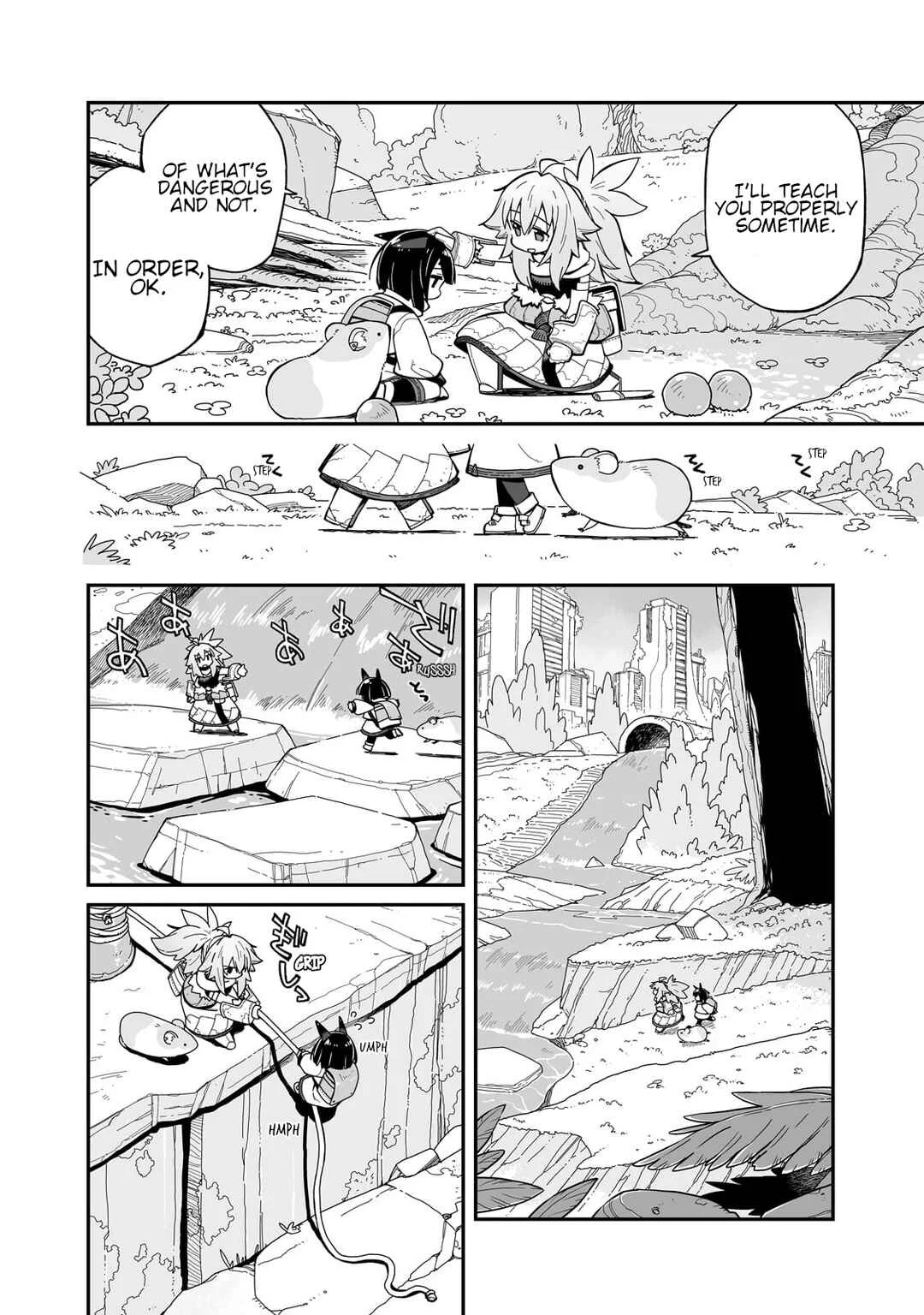 Sekai wa Owattemo Ikirutte Tanoshii Chapter 32: Footprints Of Hope, And Yet Another Feeling - Page 3