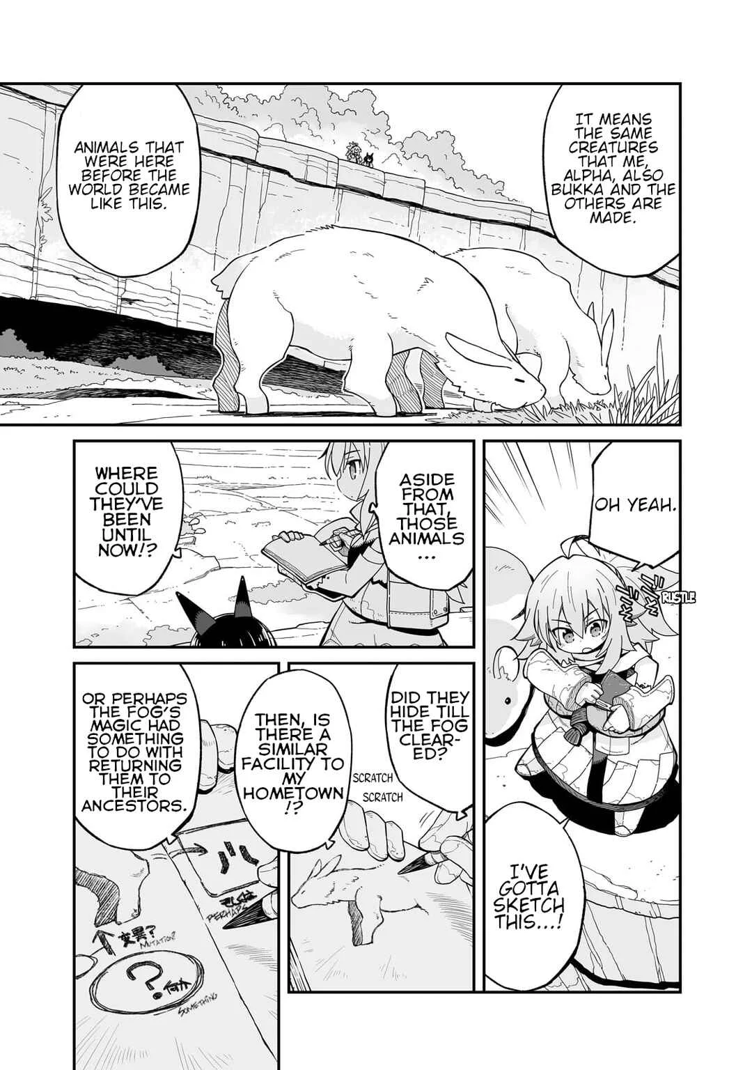 Sekai wa Owattemo Ikirutte Tanoshii Chapter 32: Footprints Of Hope, And Yet Another Feeling - Page 10