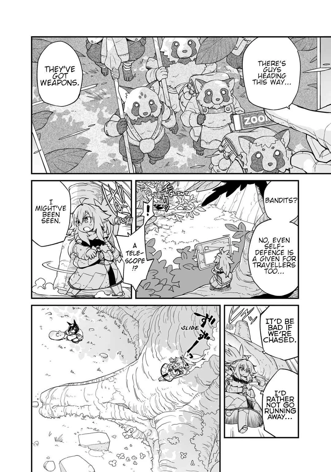 Sekai wa Owattemo Ikirutte Tanoshii Chapter 33: Travellers In The Woods - Page 2