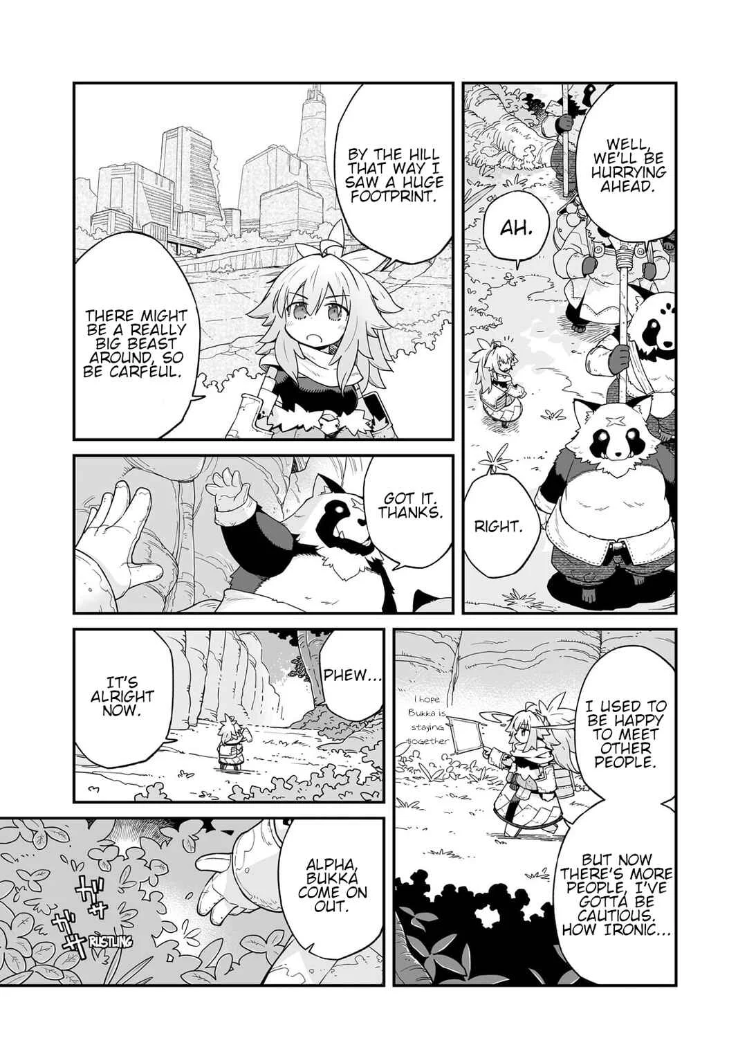 Sekai wa Owattemo Ikirutte Tanoshii Chapter 33: Travellers In The Woods - Page 7