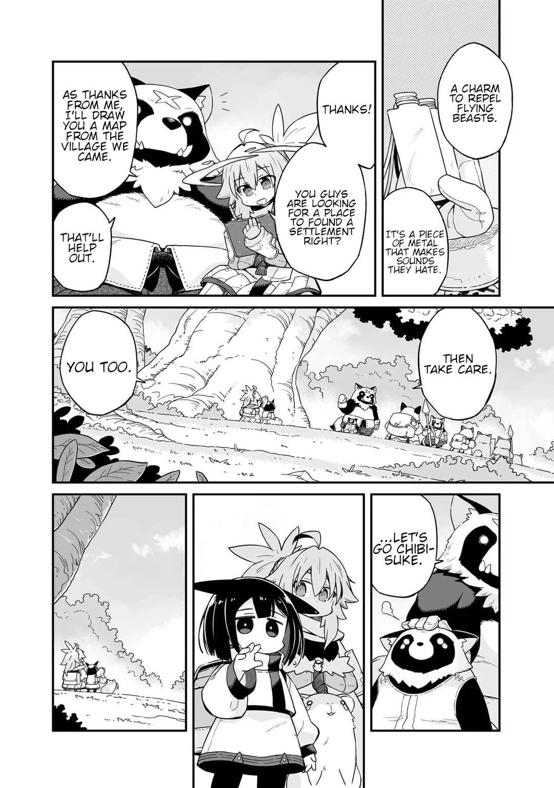 Sekai wa Owattemo Ikirutte Tanoshii Chapter 33: Travellers In The Woods - Page 14