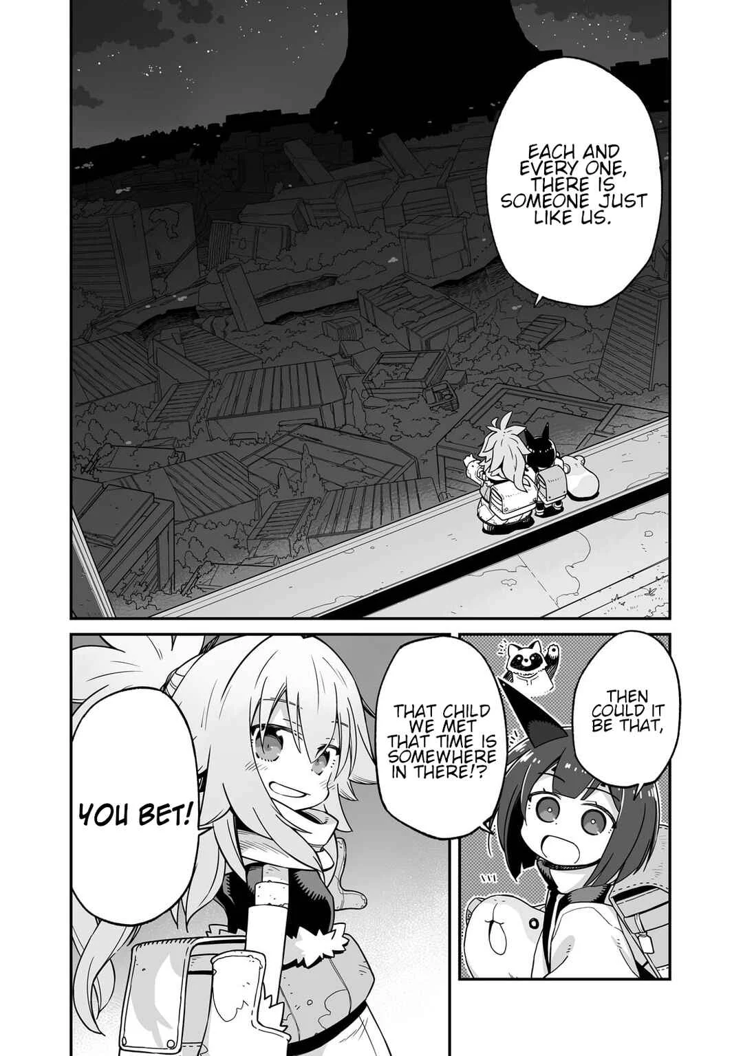 Sekai wa Owattemo Ikirutte Tanoshii Chapter 34.2: The Light Shown In Your Eyes - Page 12