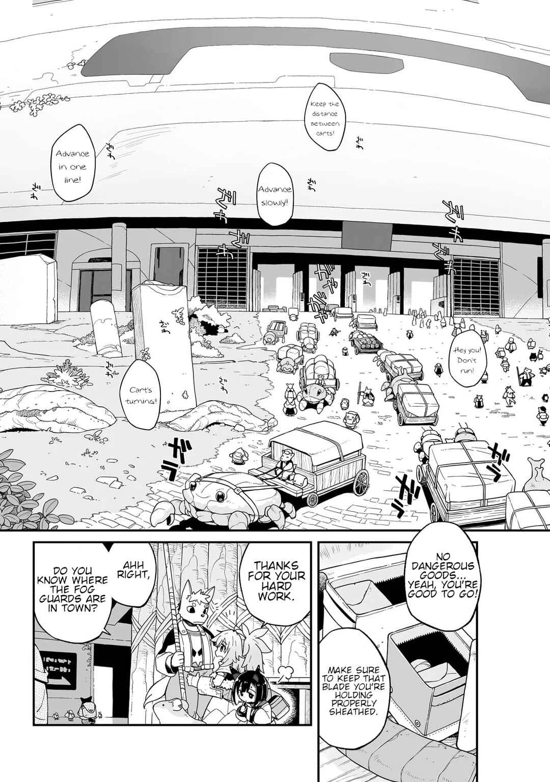 Sekai wa Owattemo Ikirutte Tanoshii Chapter 35.1: The Dome Town - Page 3