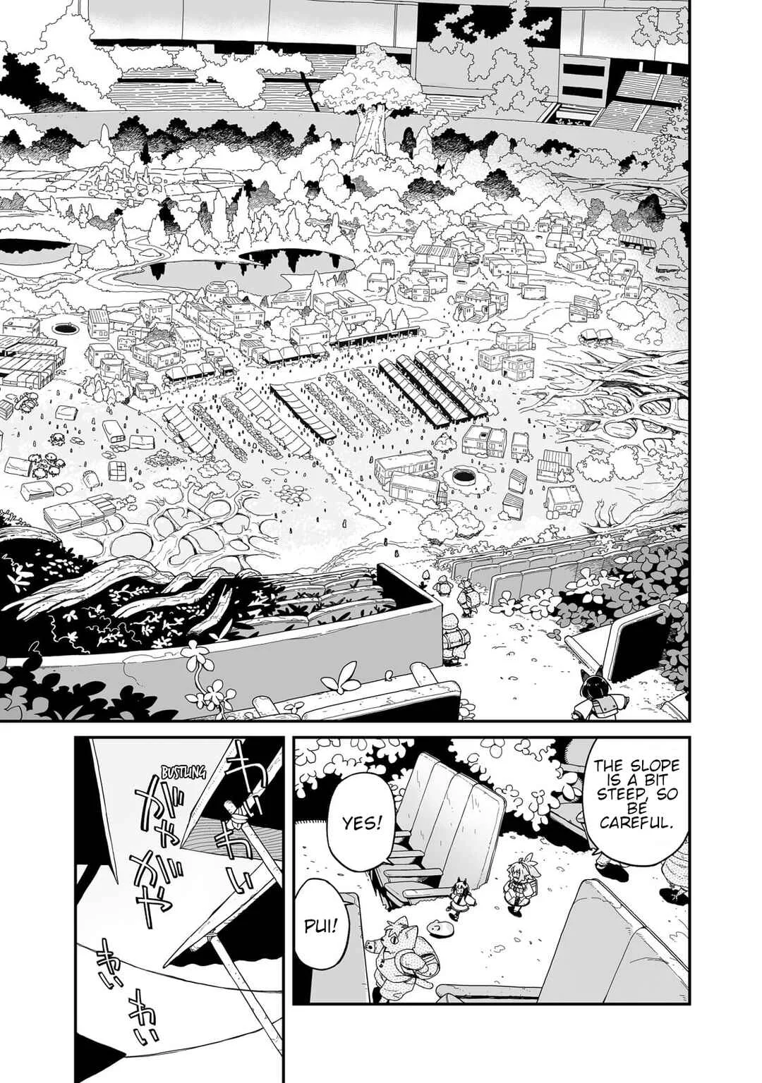Sekai wa Owattemo Ikirutte Tanoshii Chapter 35.1: The Dome Town - Page 5