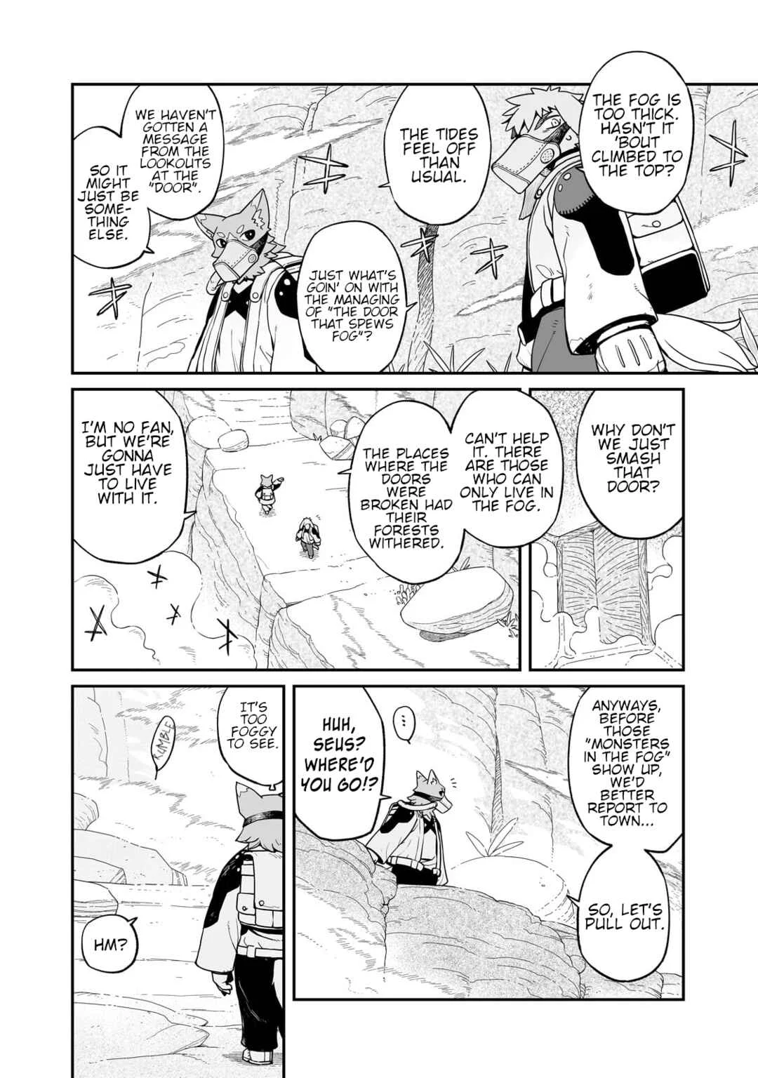 Sekai wa Owattemo Ikirutte Tanoshii Chapter 37.1: Shadows and Footsteps - Page 1