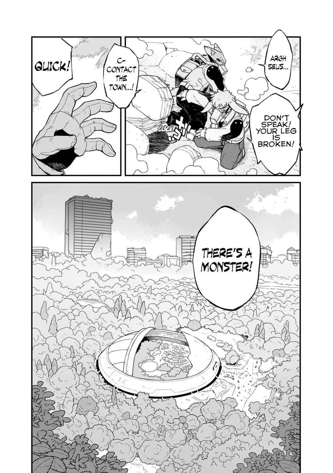 Sekai wa Owattemo Ikirutte Tanoshii Chapter 37.1: Shadows and Footsteps - Page 3
