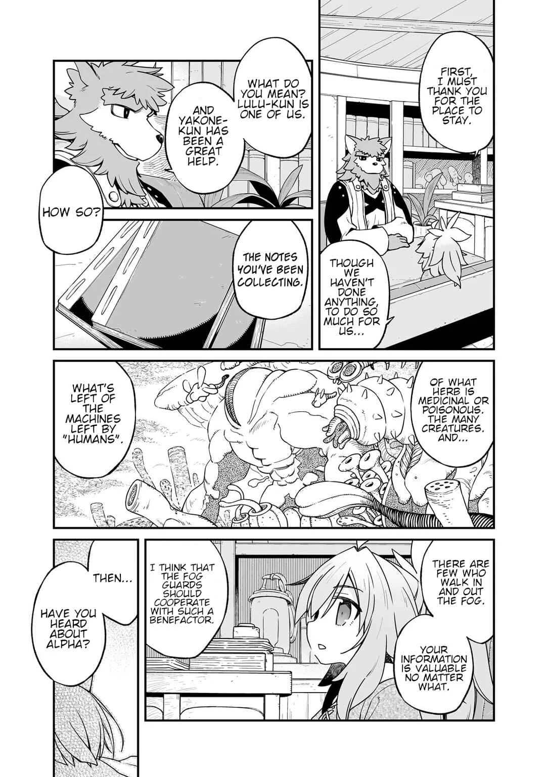 Sekai wa Owattemo Ikirutte Tanoshii Chapter 37.1: Shadows and Footsteps - Page 8