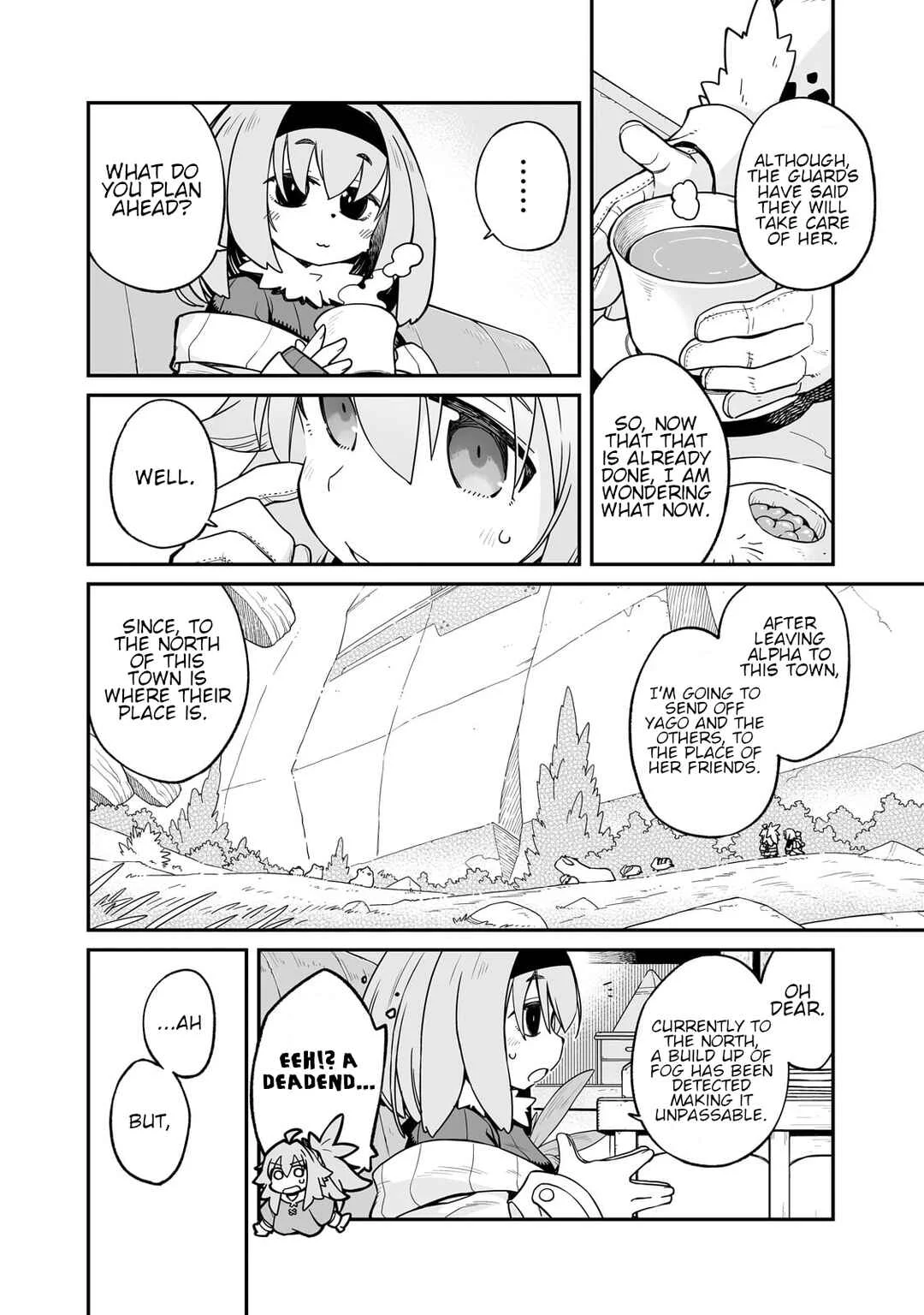 Sekai wa Owattemo Ikirutte Tanoshii Chapter 37.2: Shadows and Footsteps - Page 2