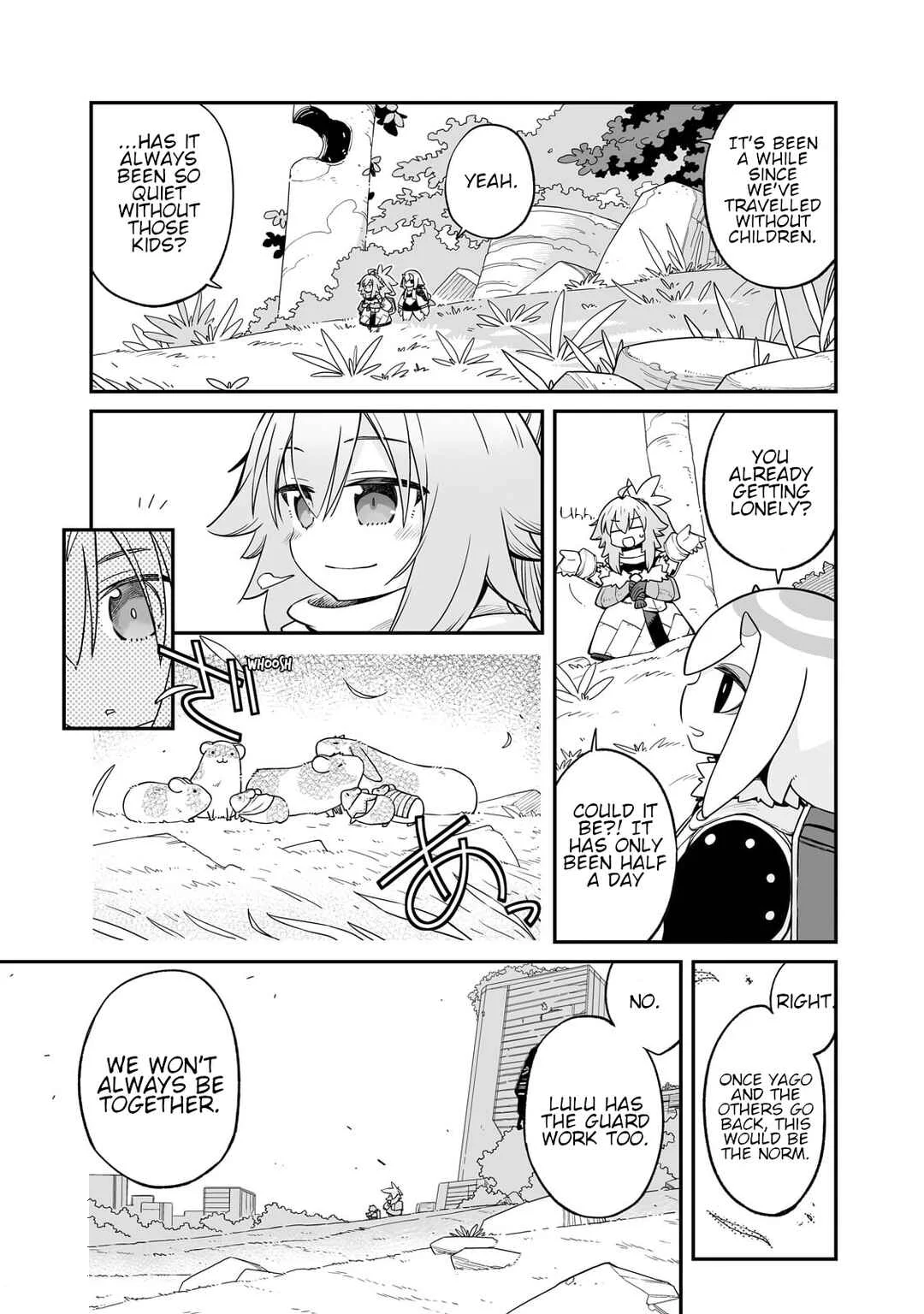 Sekai wa Owattemo Ikirutte Tanoshii Chapter 37.2: Shadows and Footsteps - Page 9