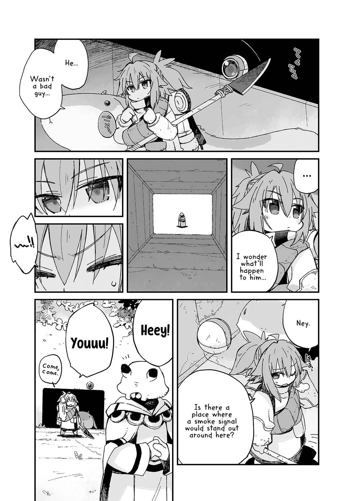 Sekai wa Owattemo Ikirutte Tanoshii Chapter 4: A Strange Looking Person - Page 8