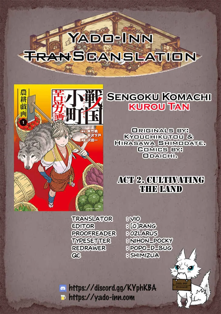 Sengoku Komachi Kuroutan Chapter 2: Cultivating the Land - Page 35