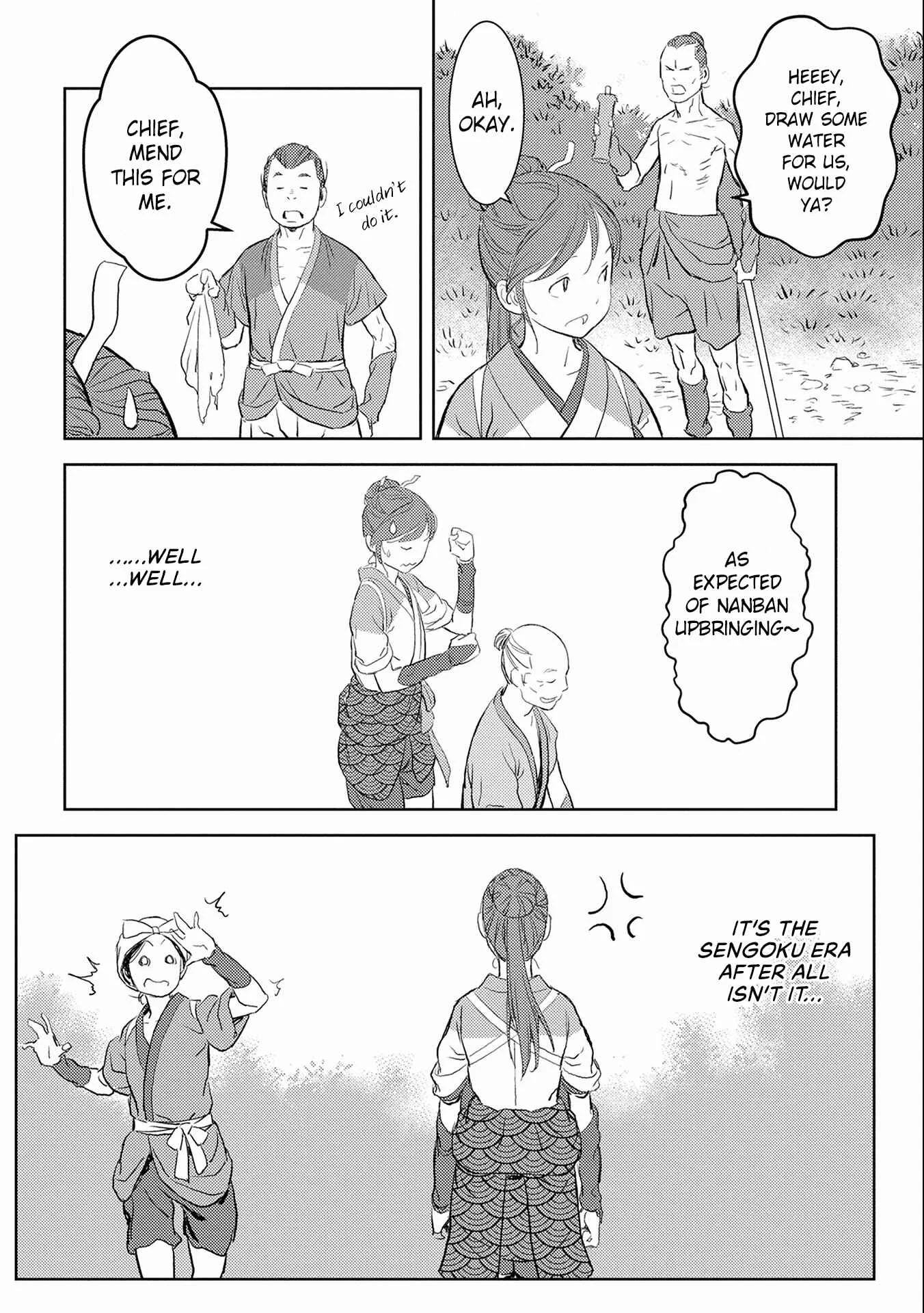 Sengoku Komachi Kuroutan Chapter 3: Hunting - Page 3