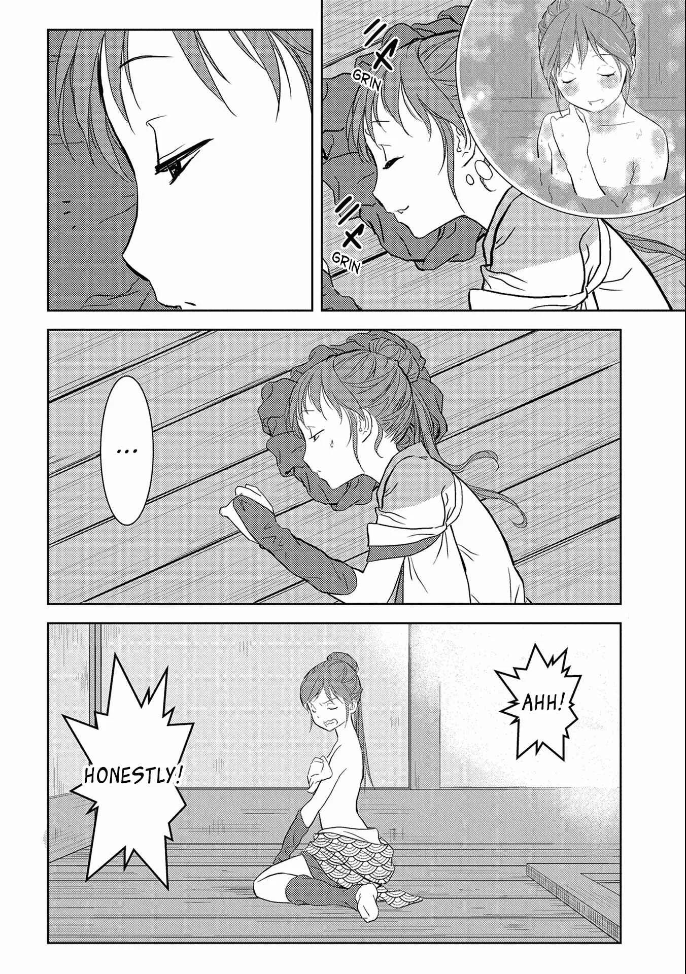 Sengoku Komachi Kuroutan Chapter 4: Bath - Page 5