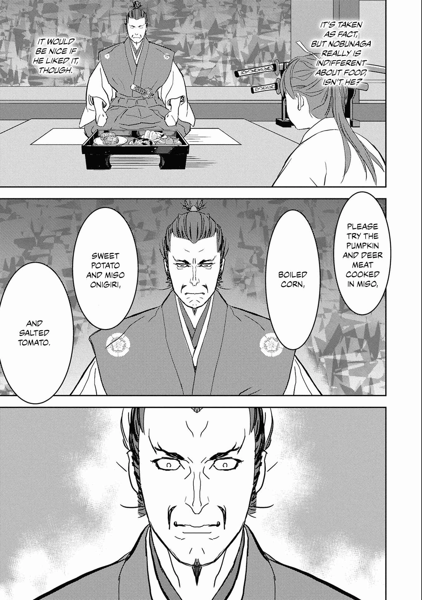 Sengoku Komachi Kuroutan Chapter 5: Audience - Page 11