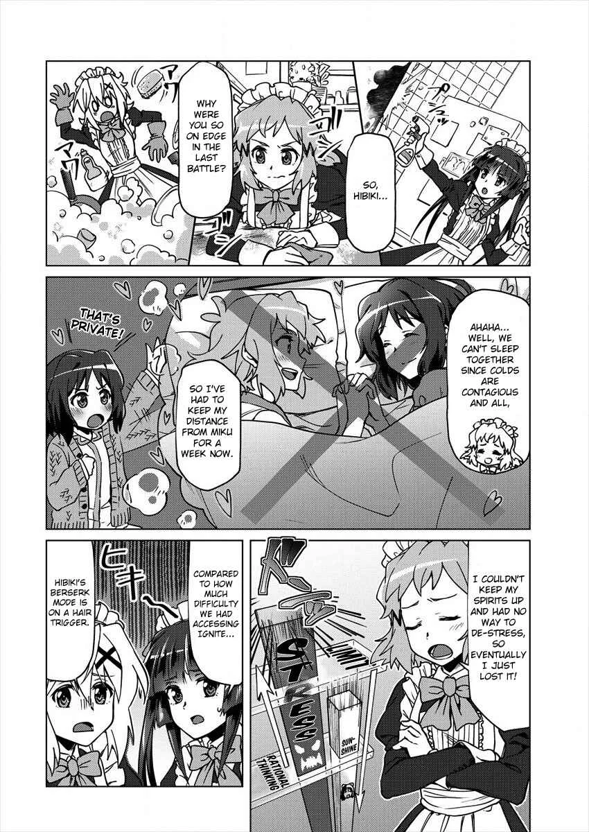 Senki Kanshoku Symphogear ~Shirabemeshi~ Chapter 3 - Page 8