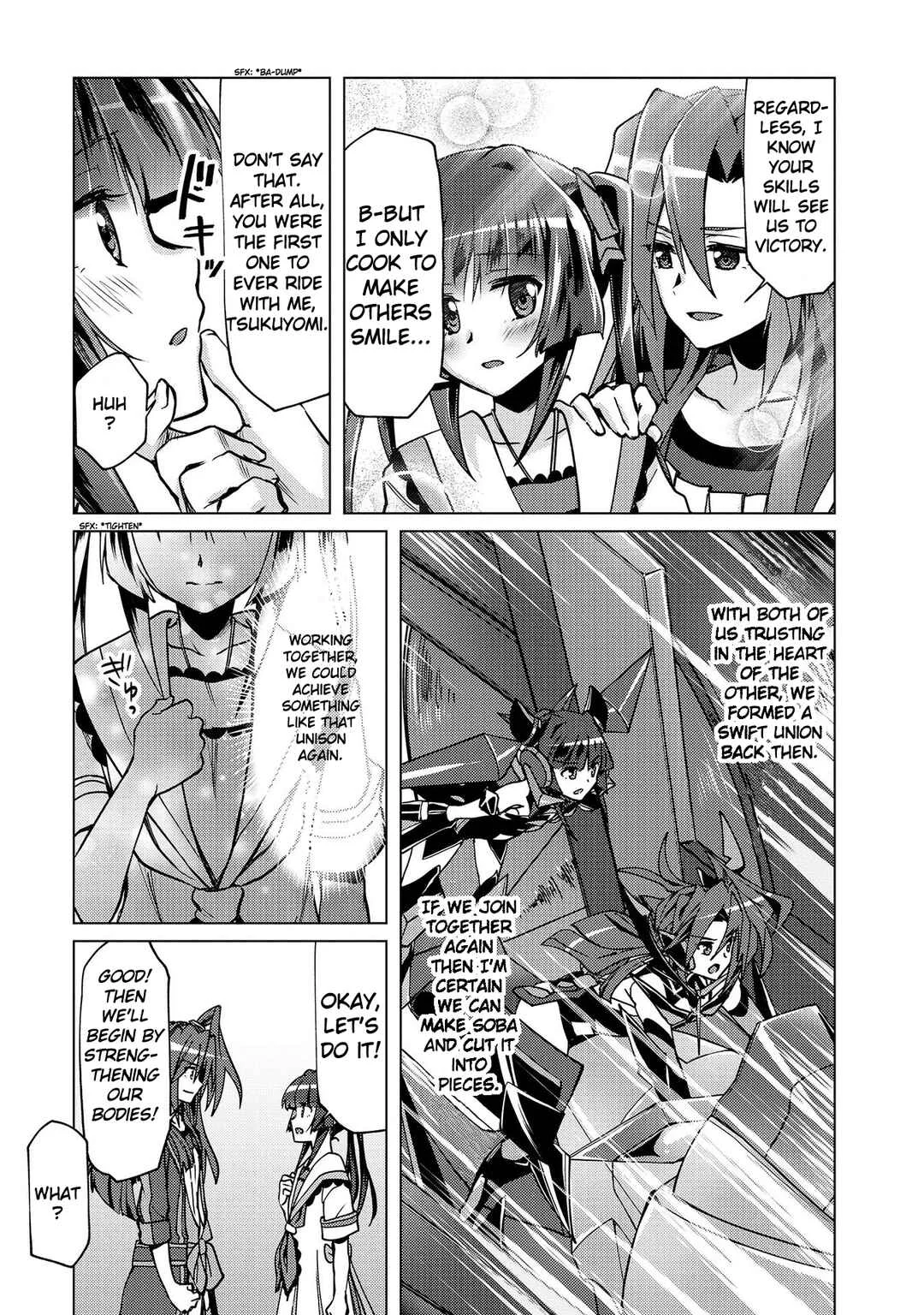 Senki Kanshoku Symphogear ~Shirabemeshi~ Chapter 5 - Page 8