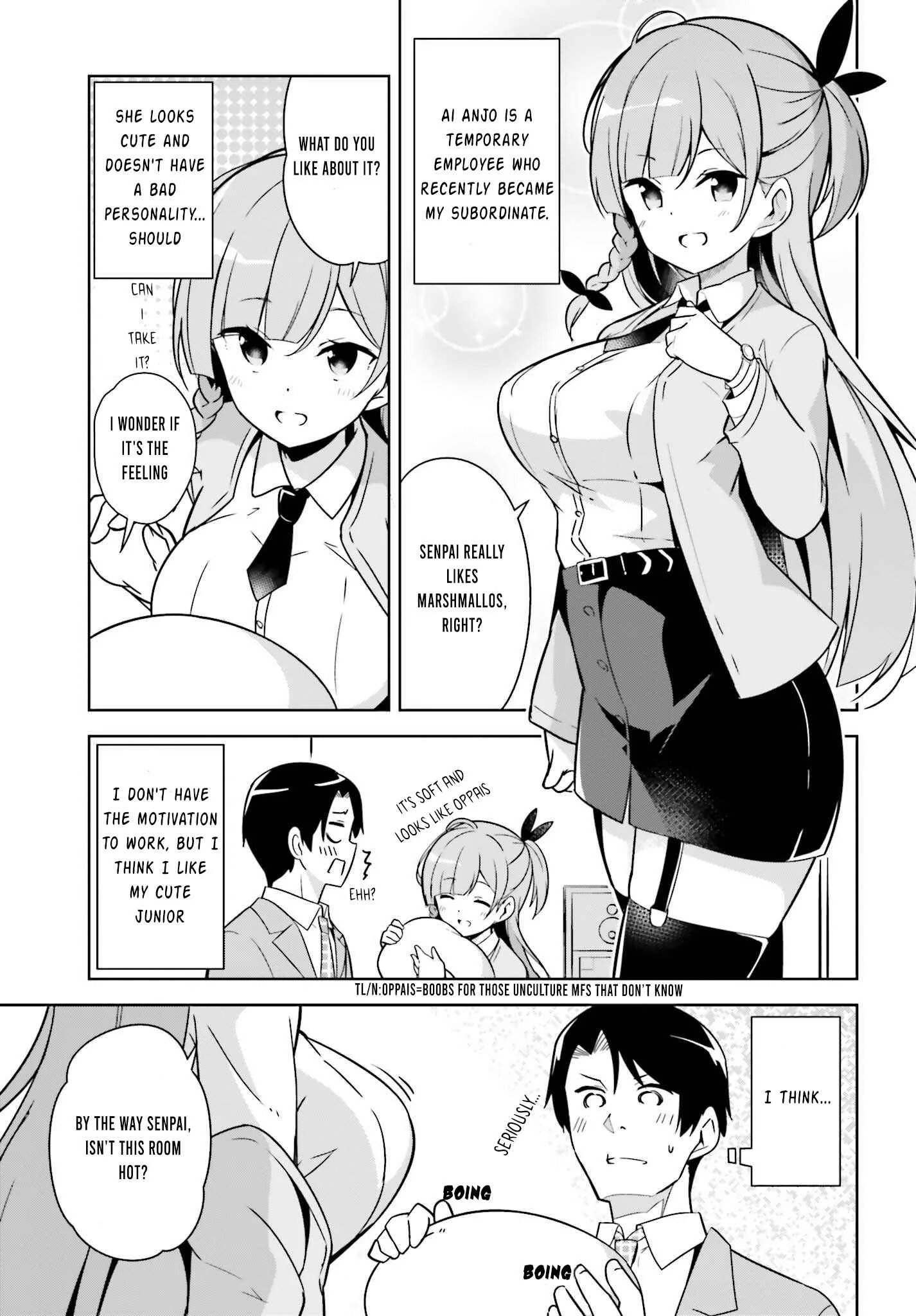 Senpai! Office Love Shimasho♪ Chapter 1: Case - 1 - Page 4