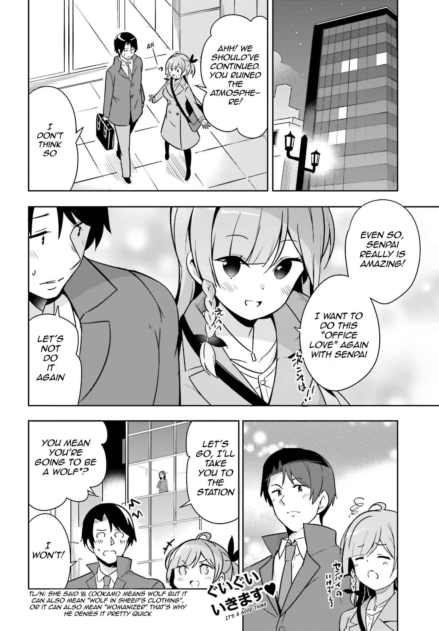 Senpai! Office Love Shimasho♪ Chapter 2.2 - Page 8
