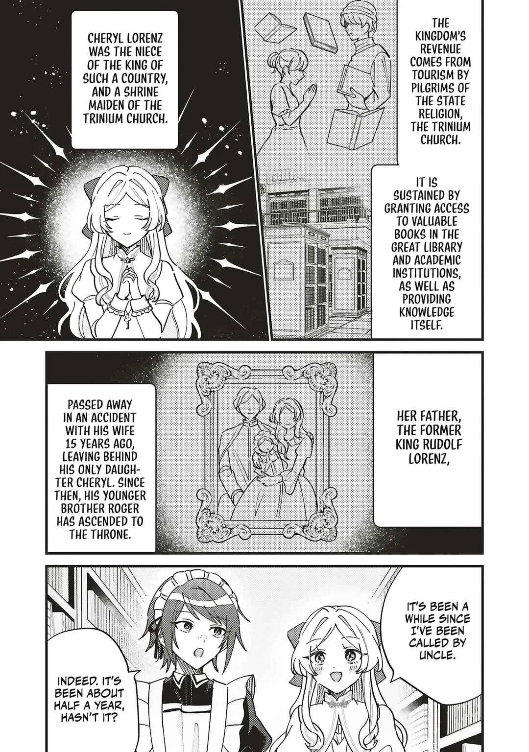 Senrihin Reijou Cheryl wa Jibun Okorosu Otto o Kago Shitai Chapter 1.1 - Page 9