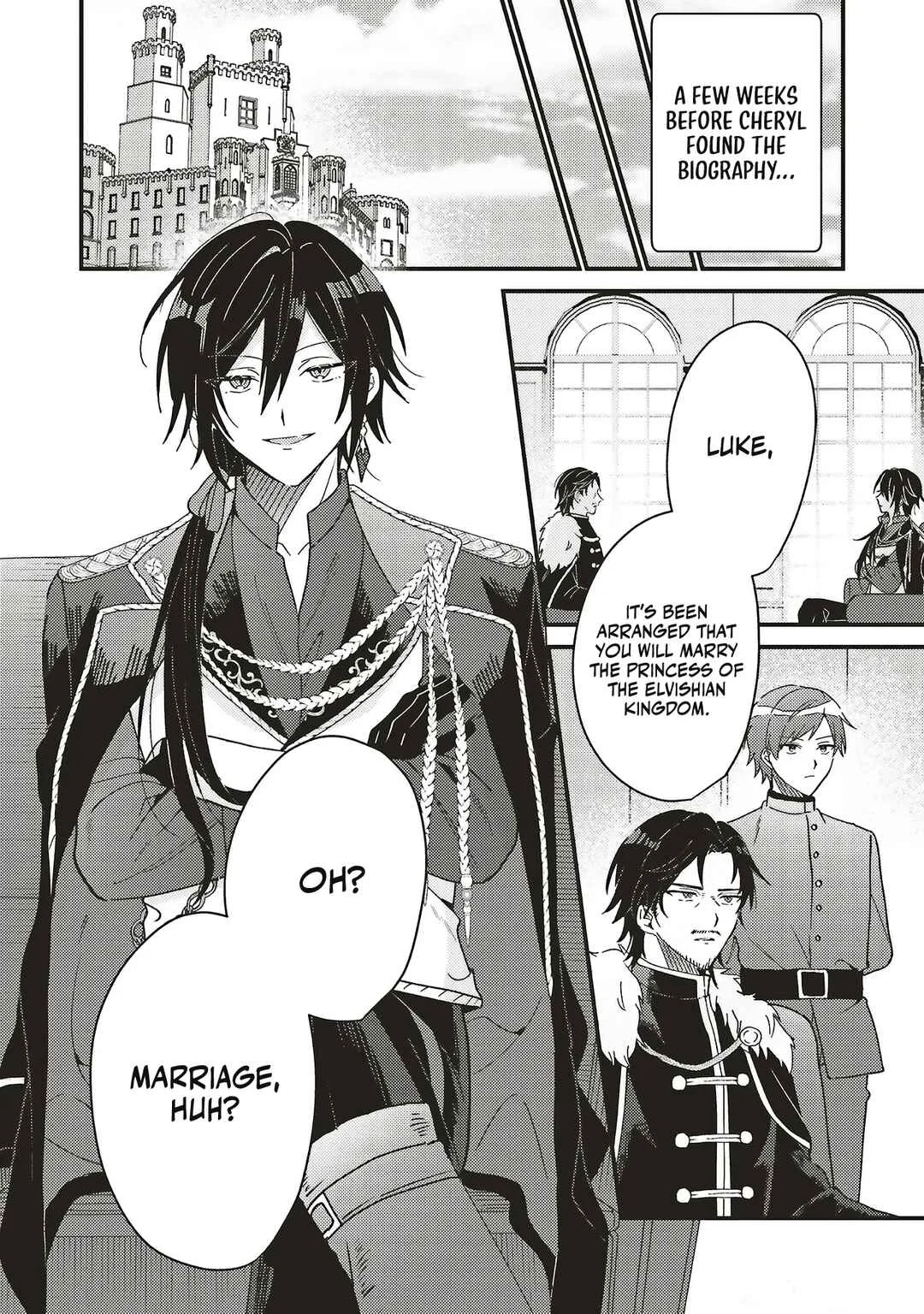 Senrihin Reijou Cheryl wa Jibun Okorosu Otto o Kago Shitai Chapter 1.2 - Page 8