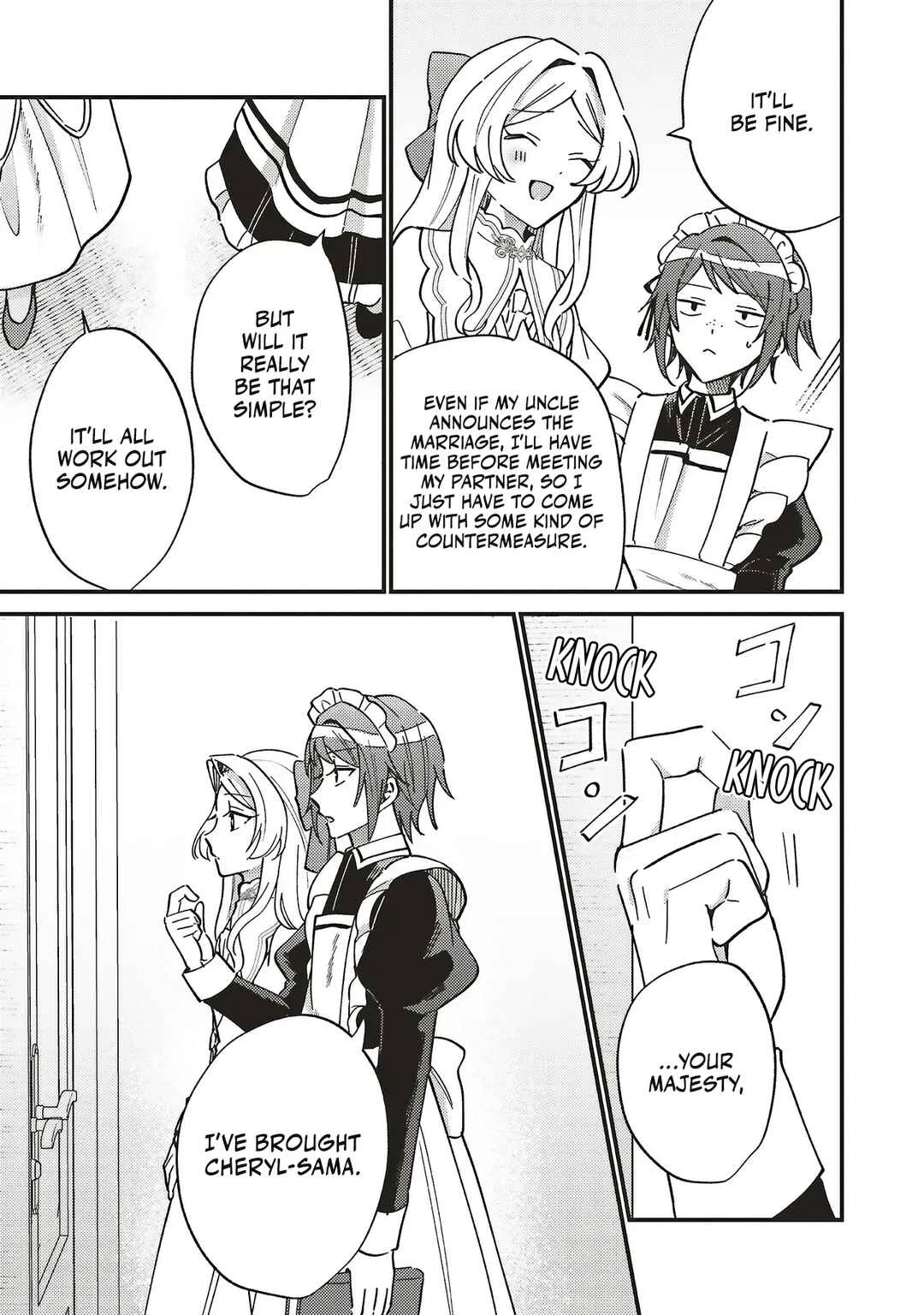 Senrihin Reijou Cheryl wa Jibun Okorosu Otto o Kago Shitai Chapter 2.2 - Page 4